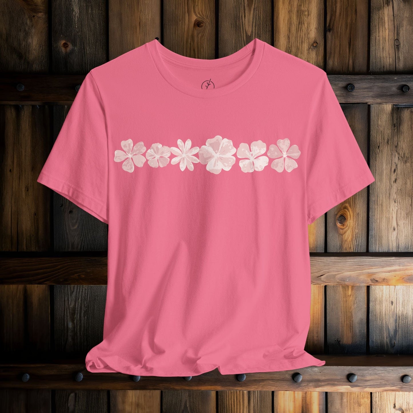 Blush Blossom Border T-Shirt