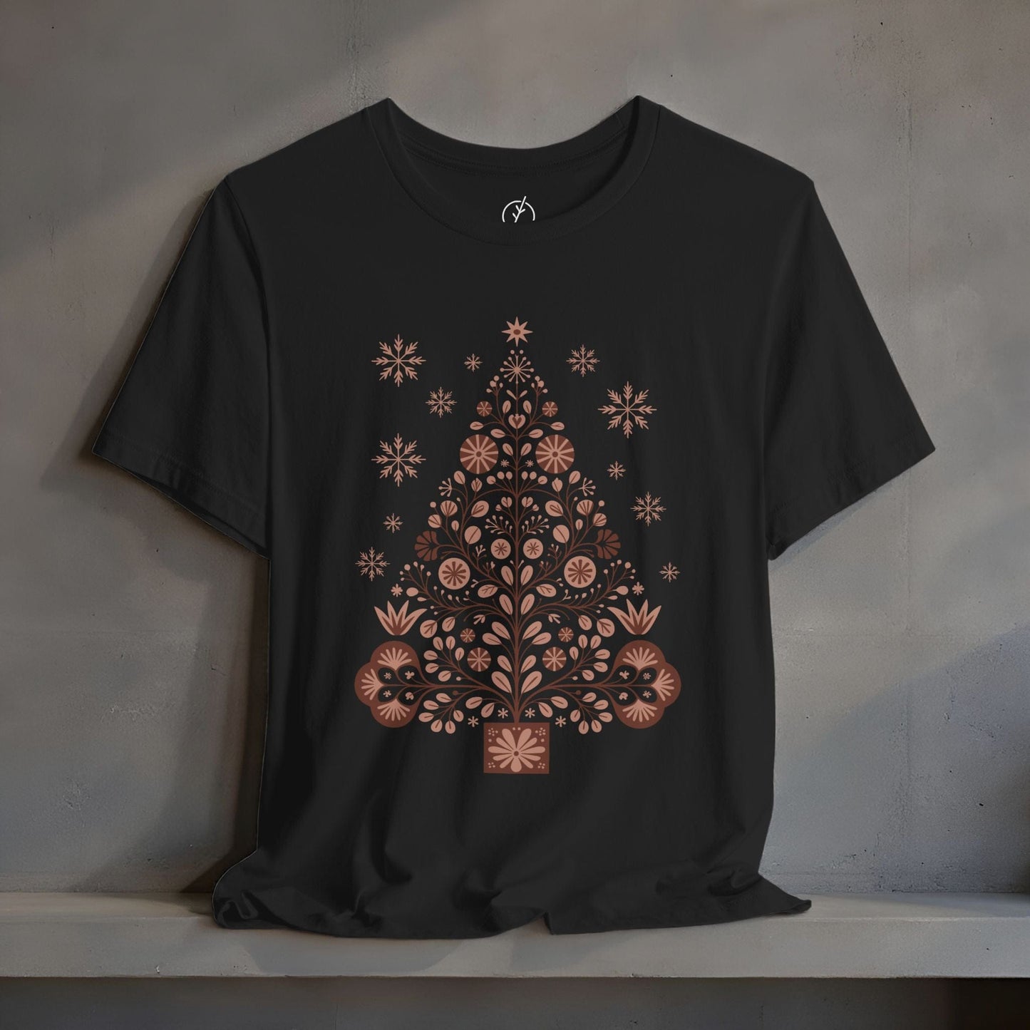 Scandi Folk Tree T-Shirt