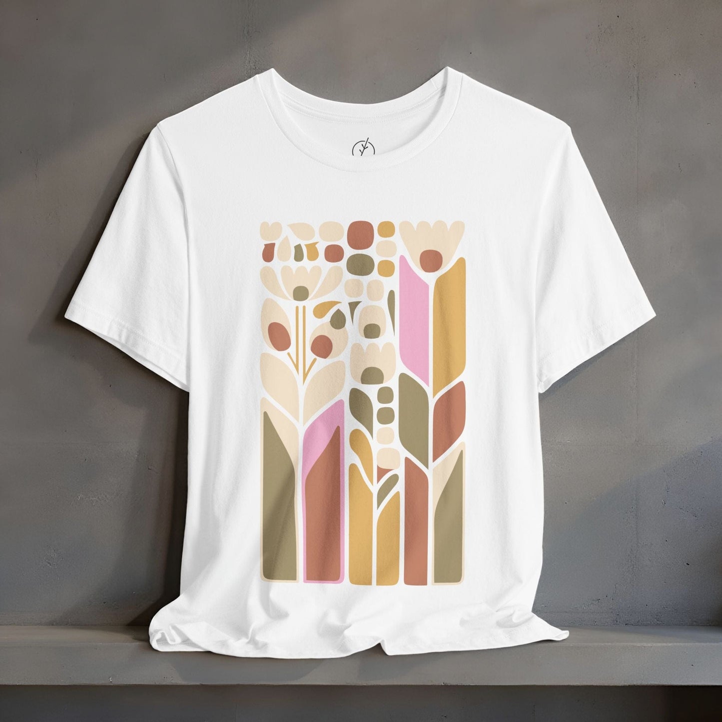 Pastel Mod Garden T-Shirt