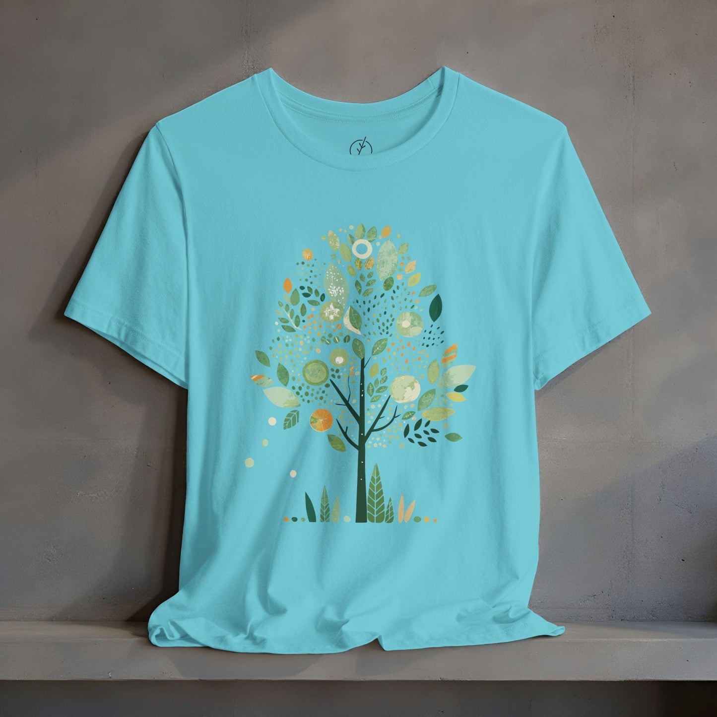 Mint Mosaic Tree T-Shirt