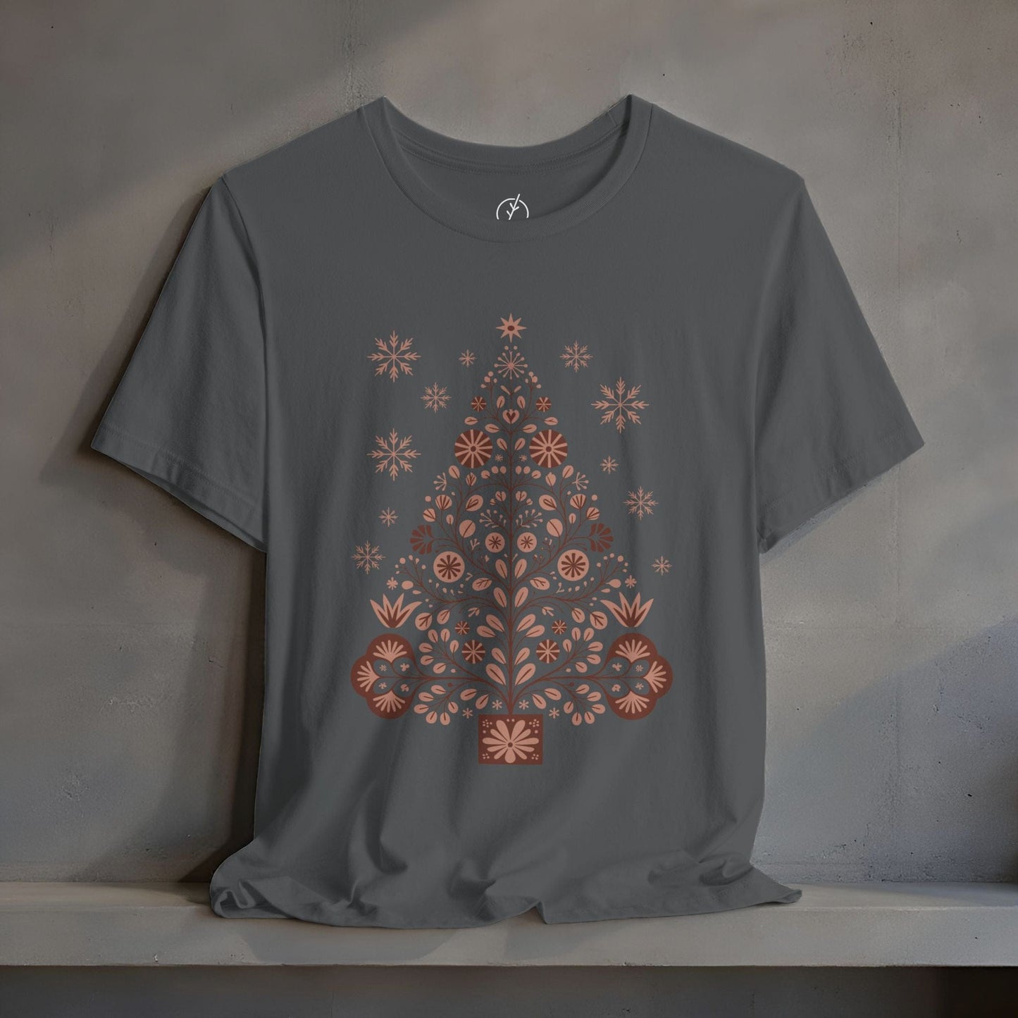 Scandi Folk Tree T-Shirt