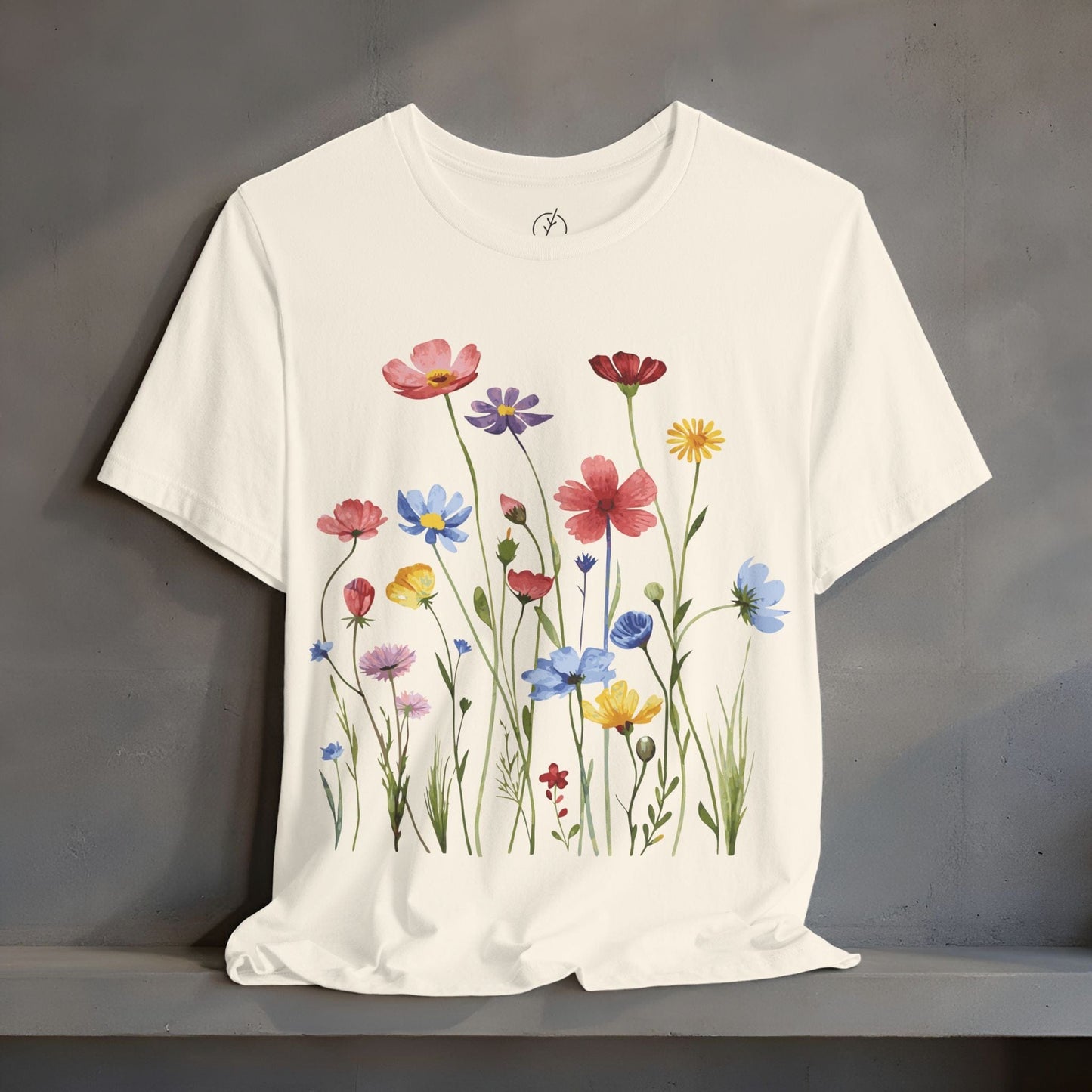 Rainbow Meadow Blooms T-Shirt