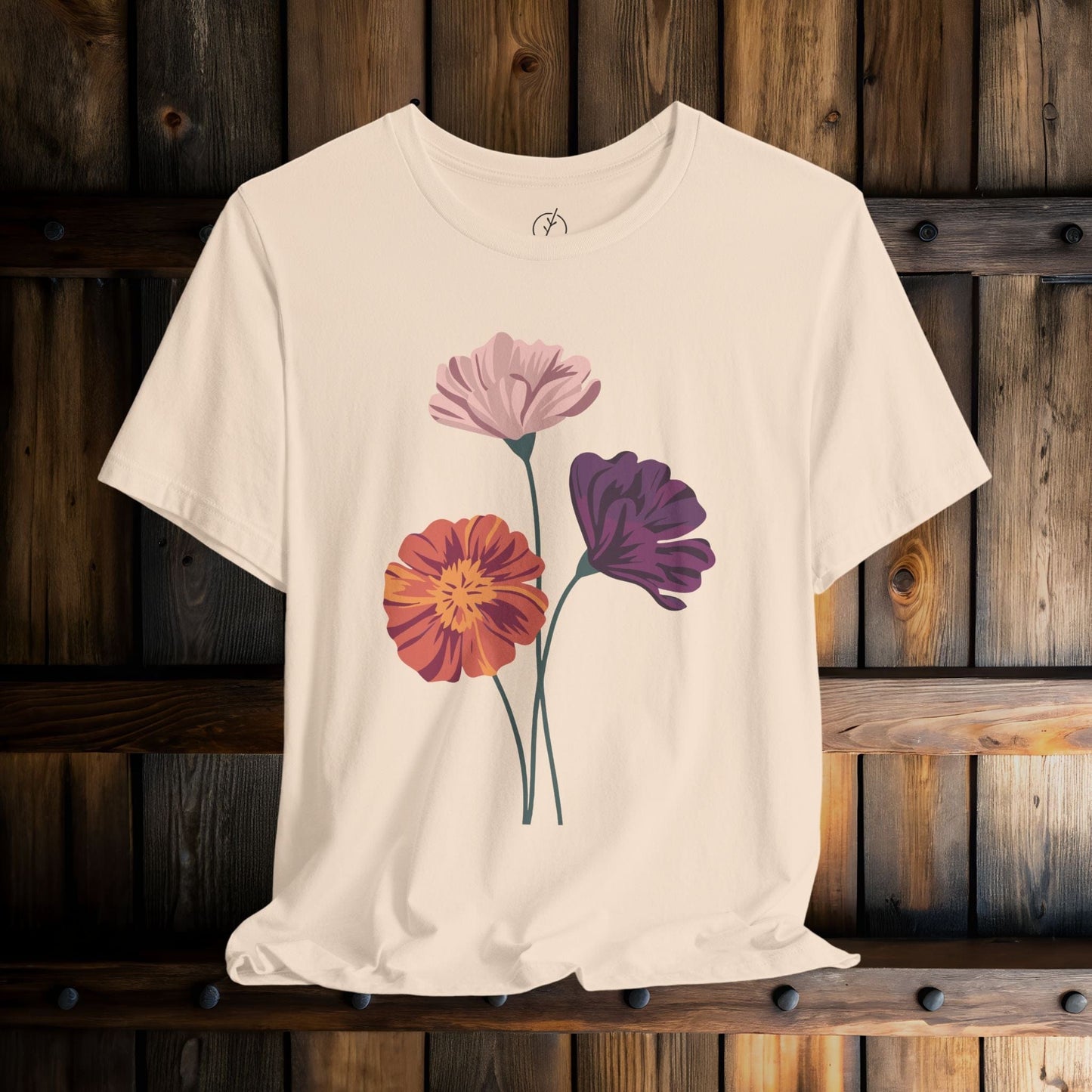 Vivid Trio Blooms T-Shirt