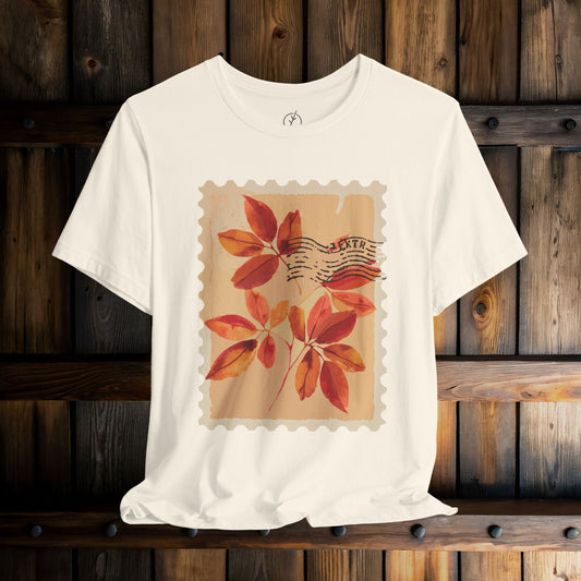 Autumn Postage Stamp T-Shirt
