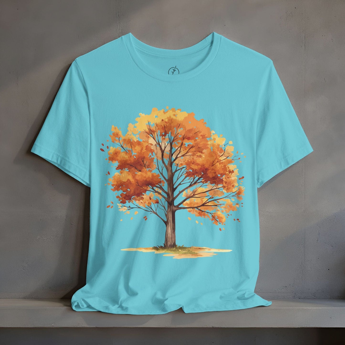 Amber Autumn Tree T-Shirt