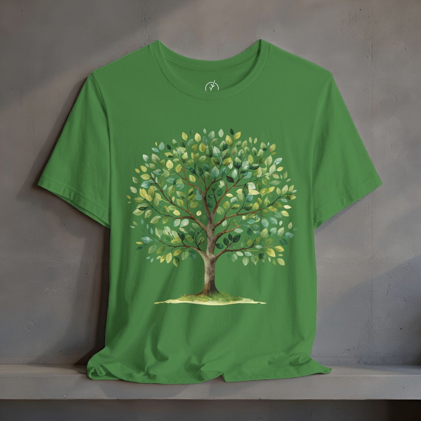 Verdant Watercolor Tree T-Shirt