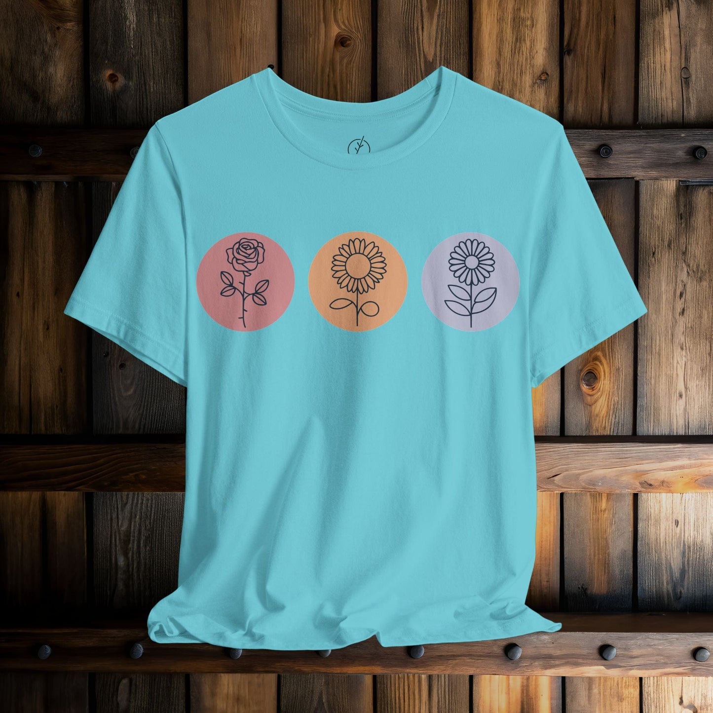 Floral Icon Trio T-Shirt