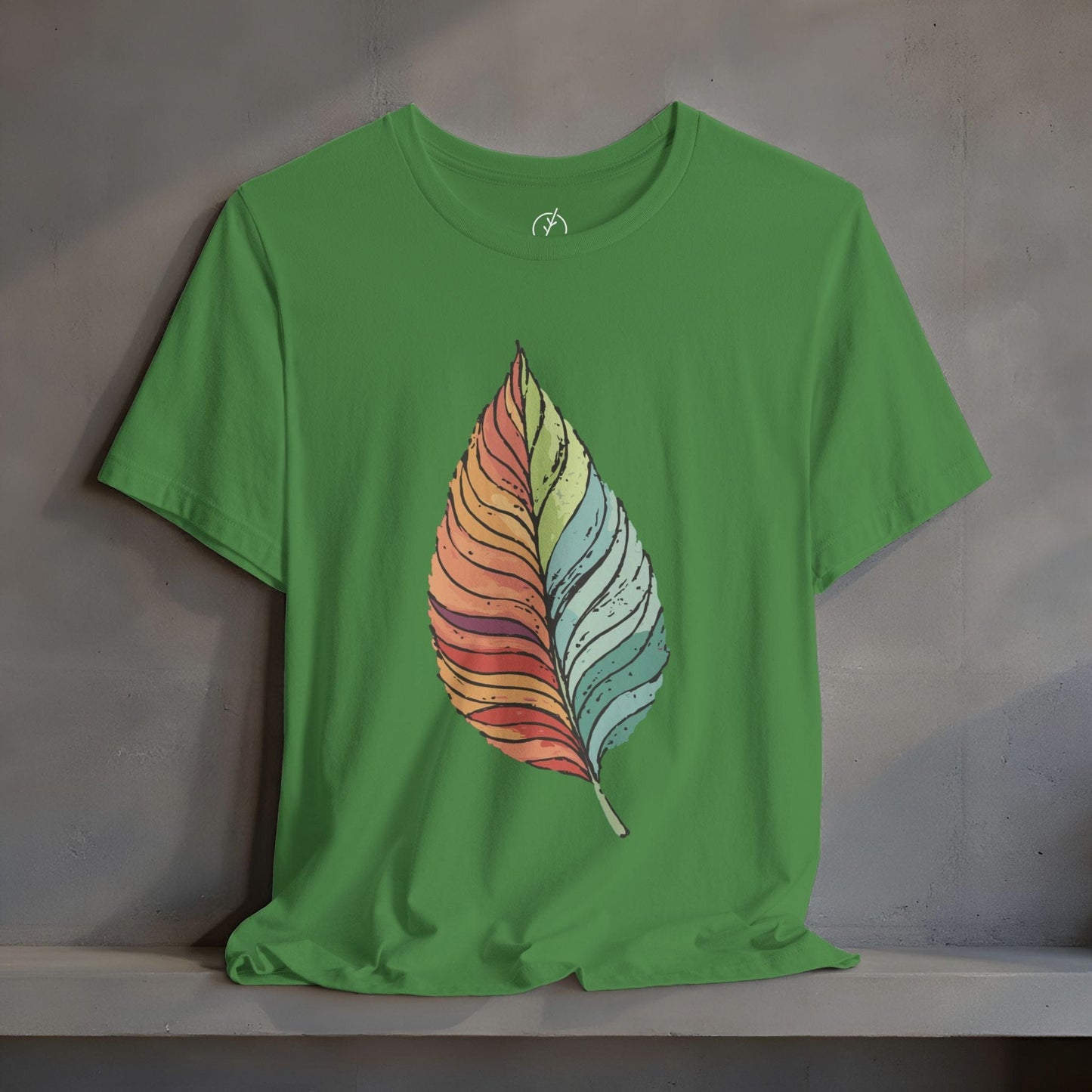 Colorwave Leaf T-Shirt