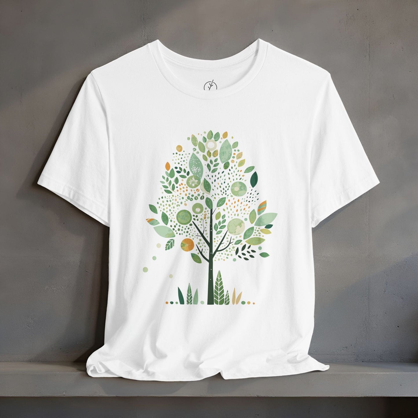 Mint Mosaic Tree T-Shirt