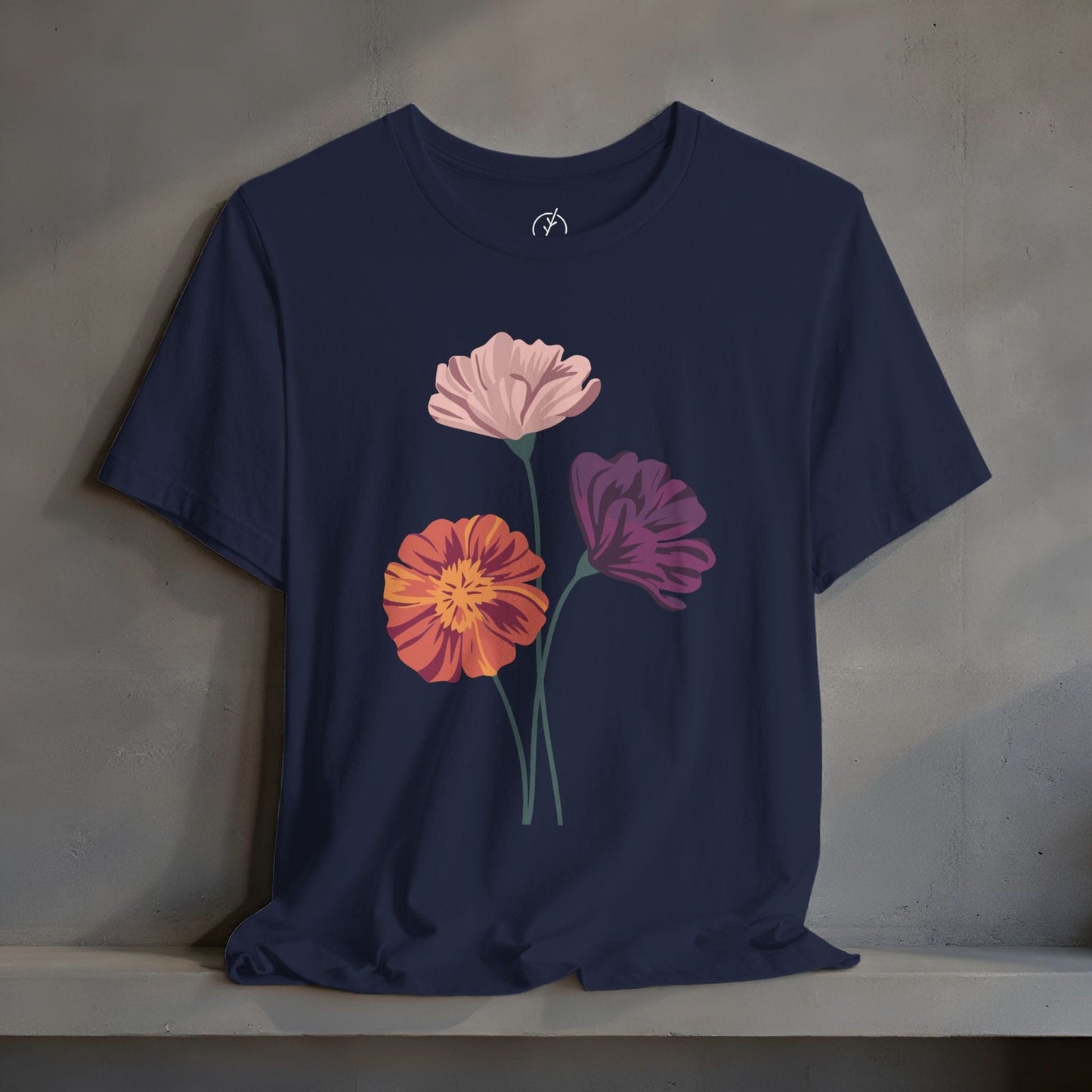 Vivid Trio Blooms T-Shirt