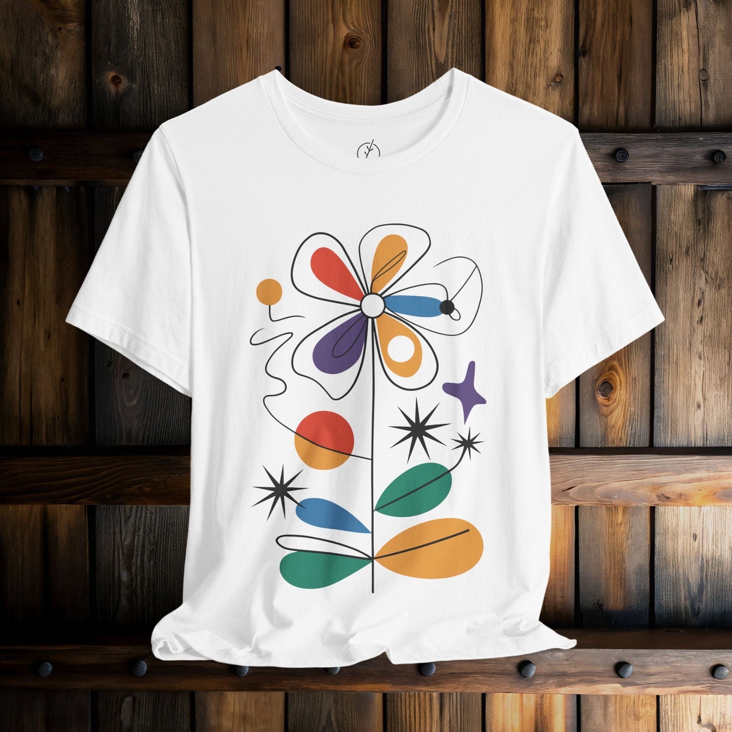 Retro Atomic Bloom T-Shirt