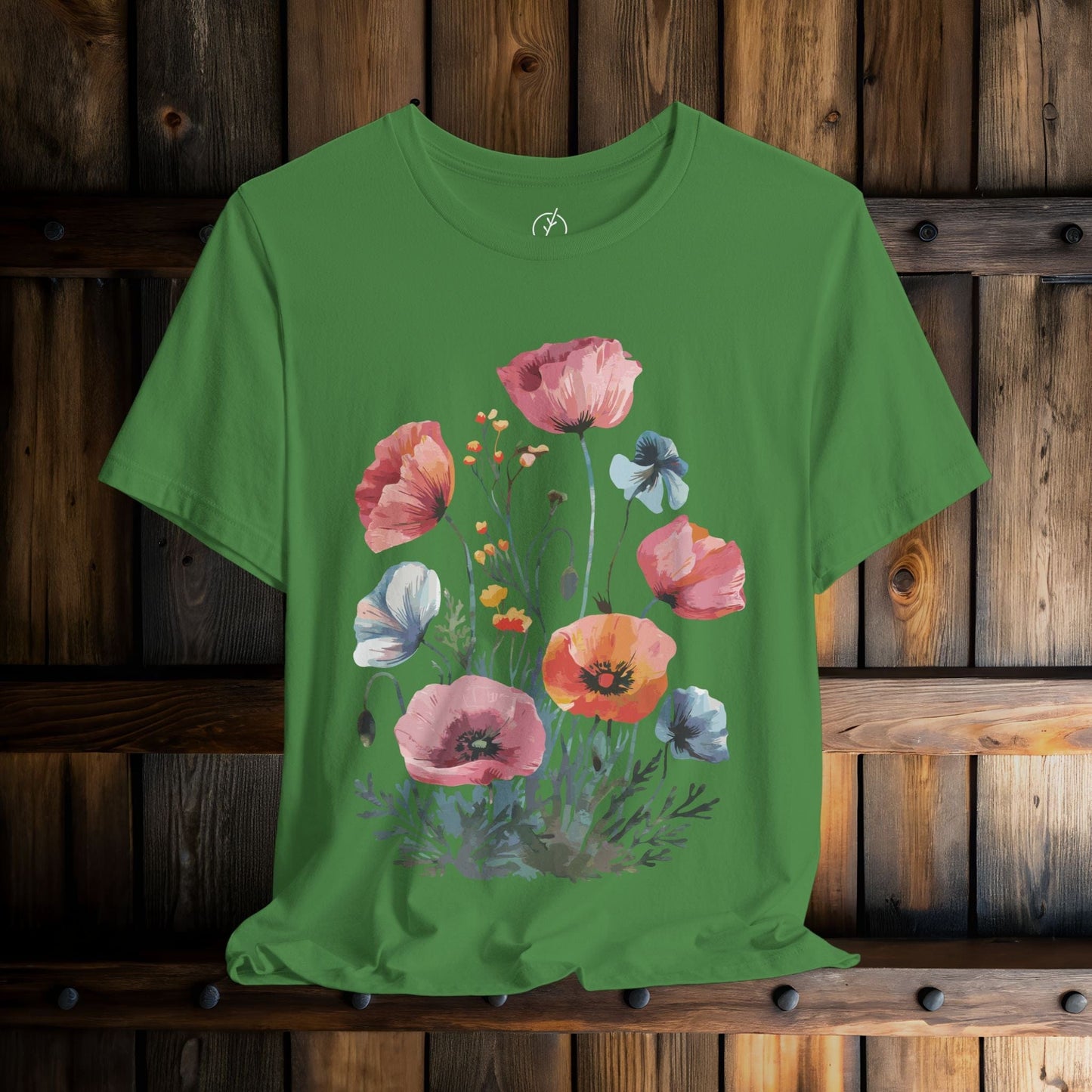 Pastel Poppy Bouquet T-Shirt