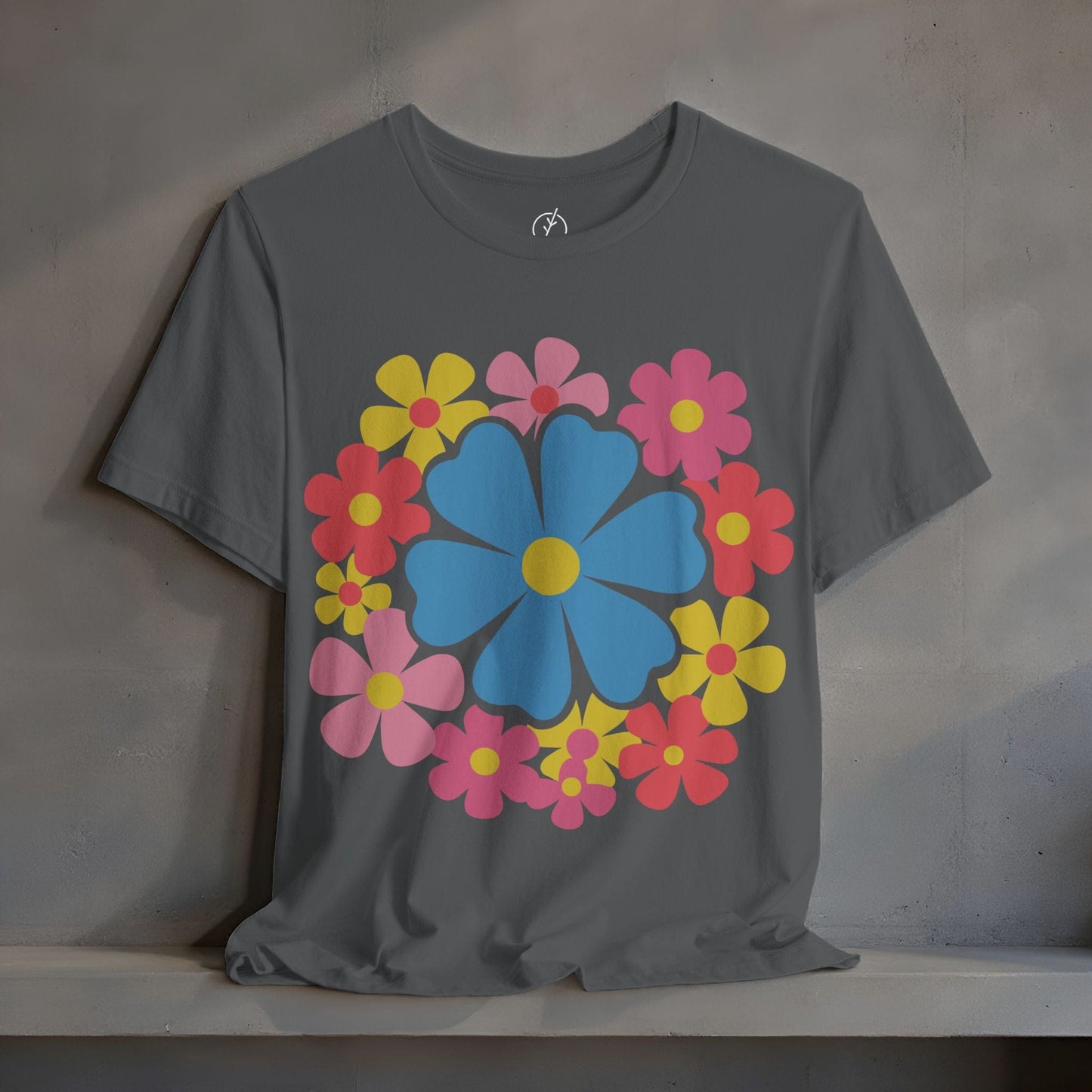 Flower Power Daisy Circle T-Shirt