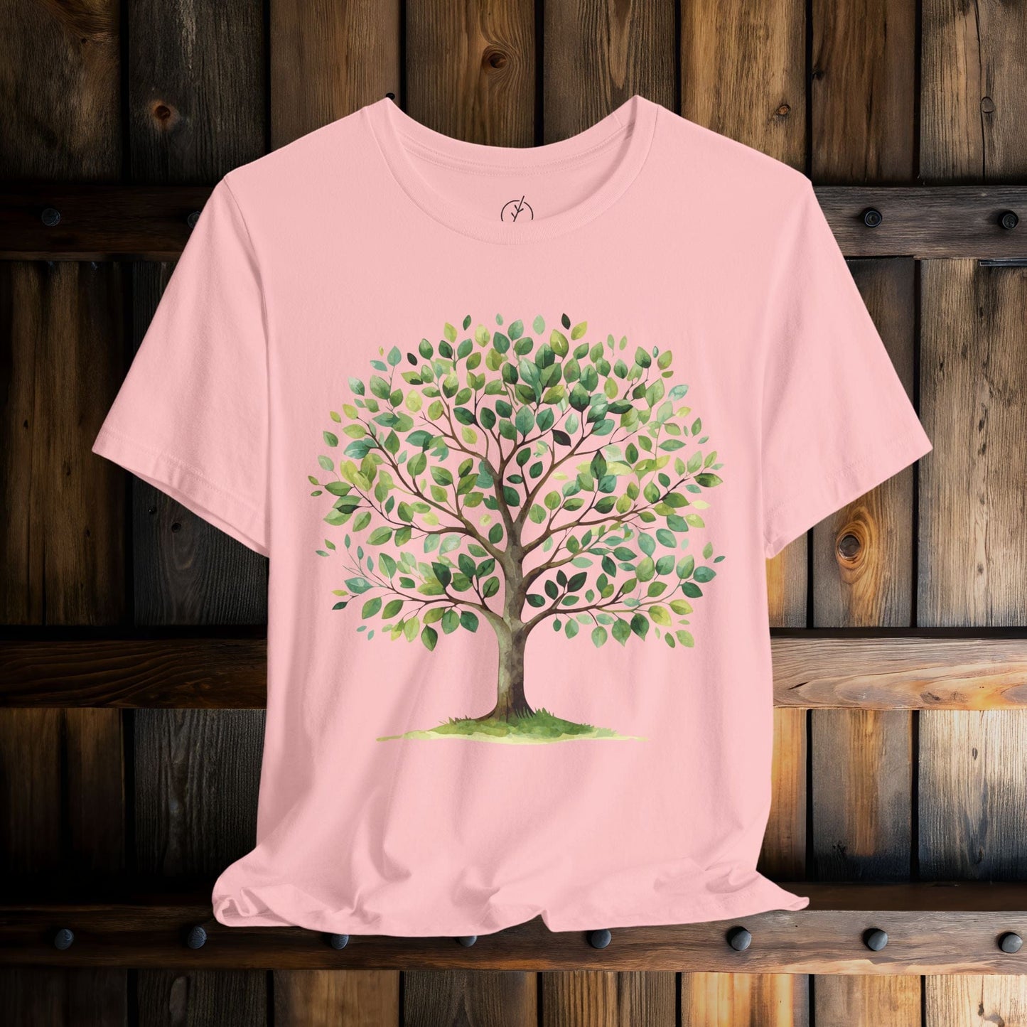 Verdant Watercolor Tree T-Shirt