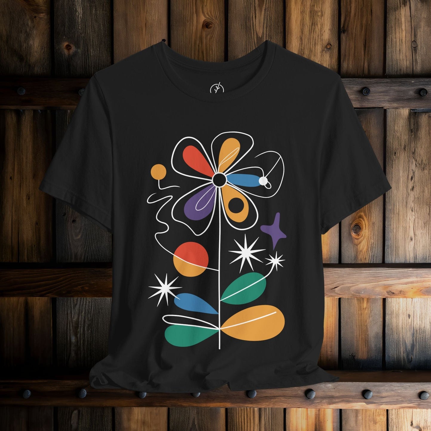 Retro Atomic Bloom T-Shirt