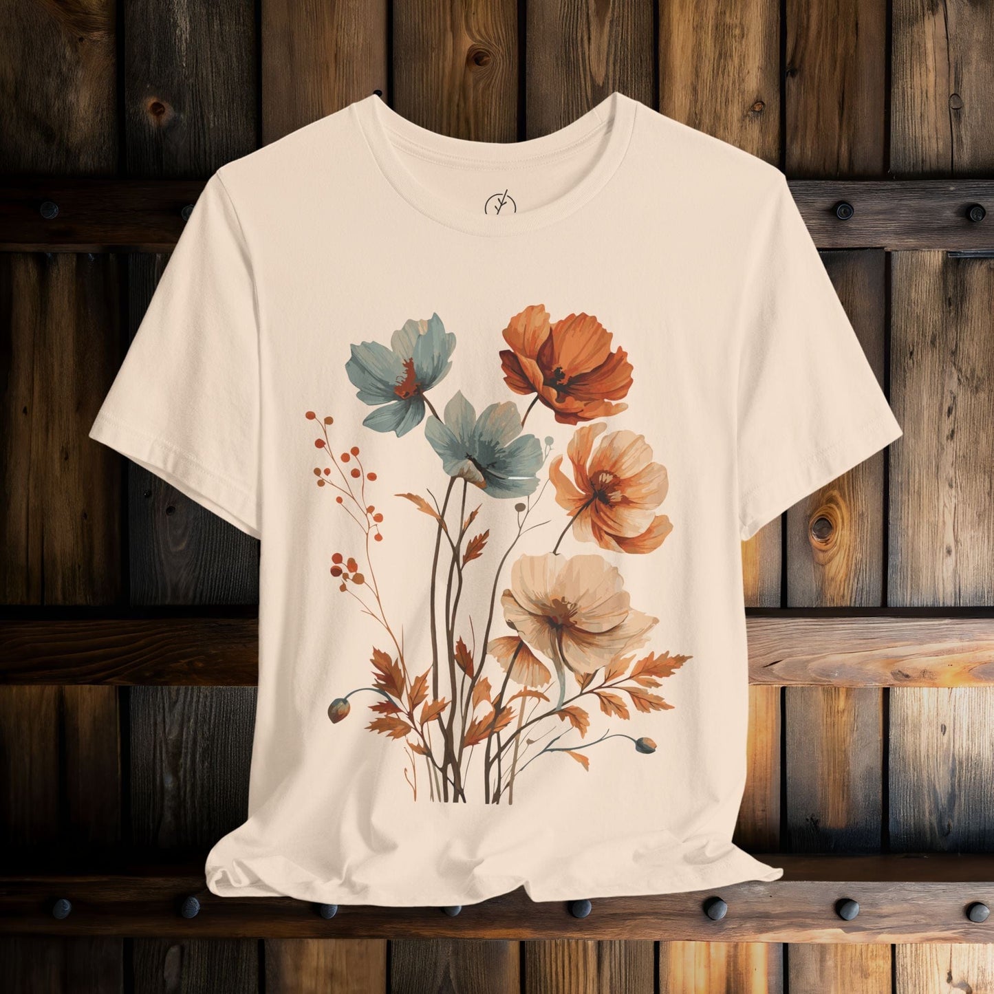 Terracotta Poppy Spray T-Shirt