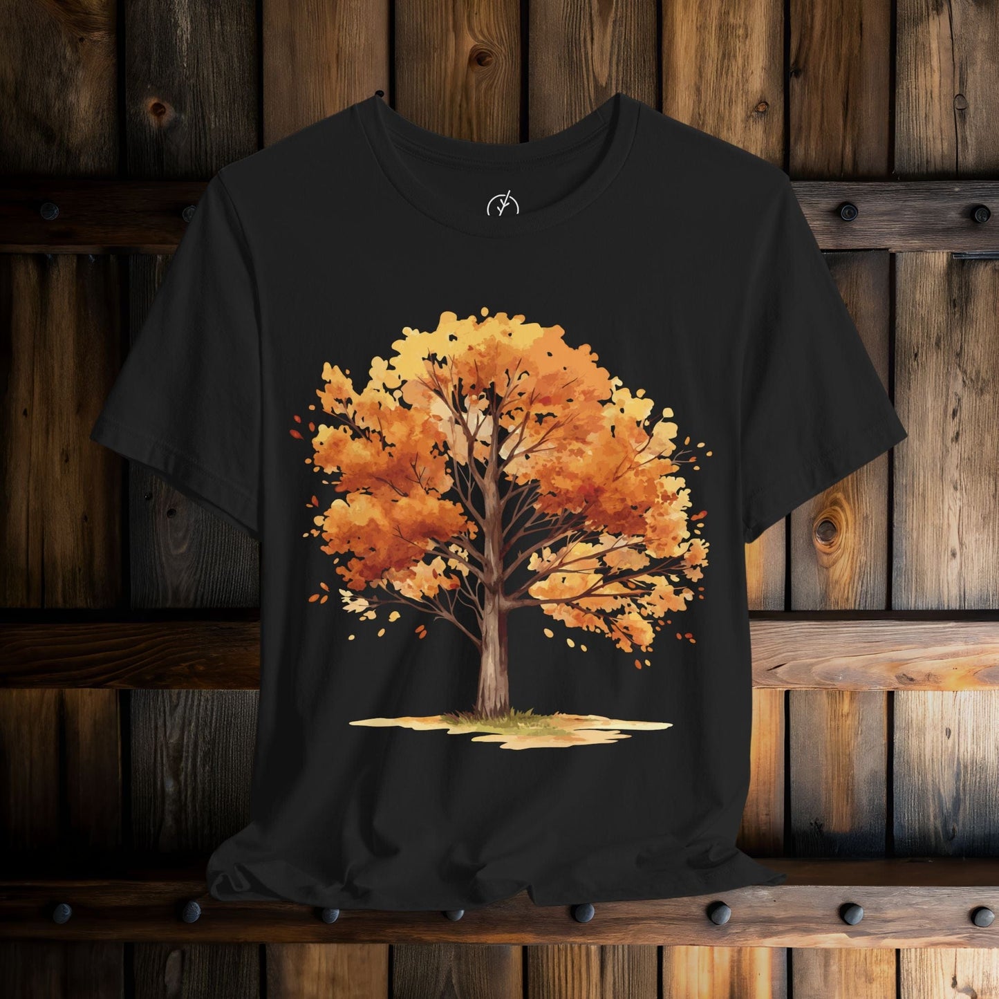 Amber Autumn Tree T-Shirt