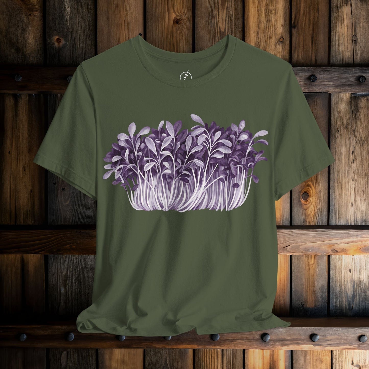 Purple Basil Microgreens T-Shirt