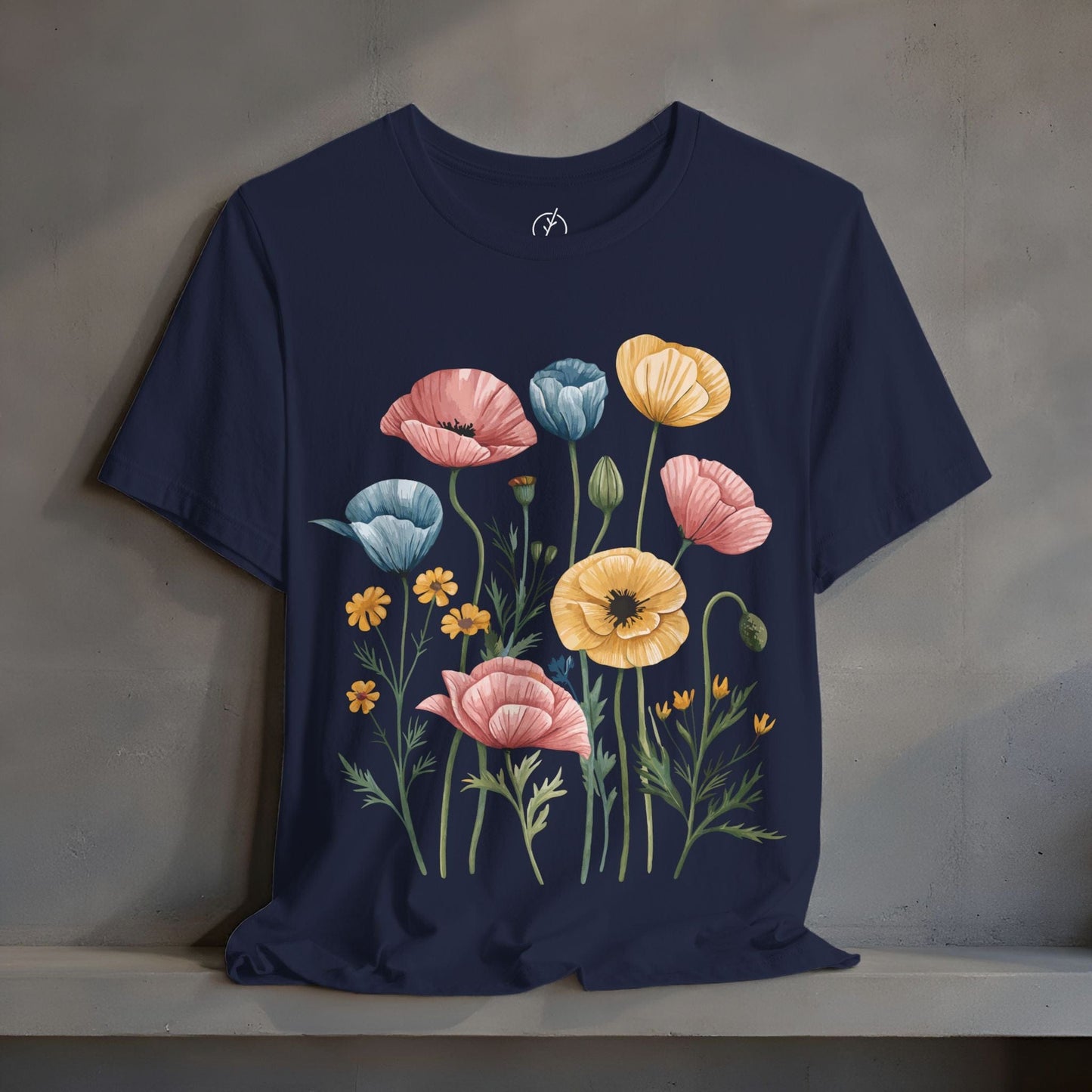 Sunny Poppy Garden T-Shirt