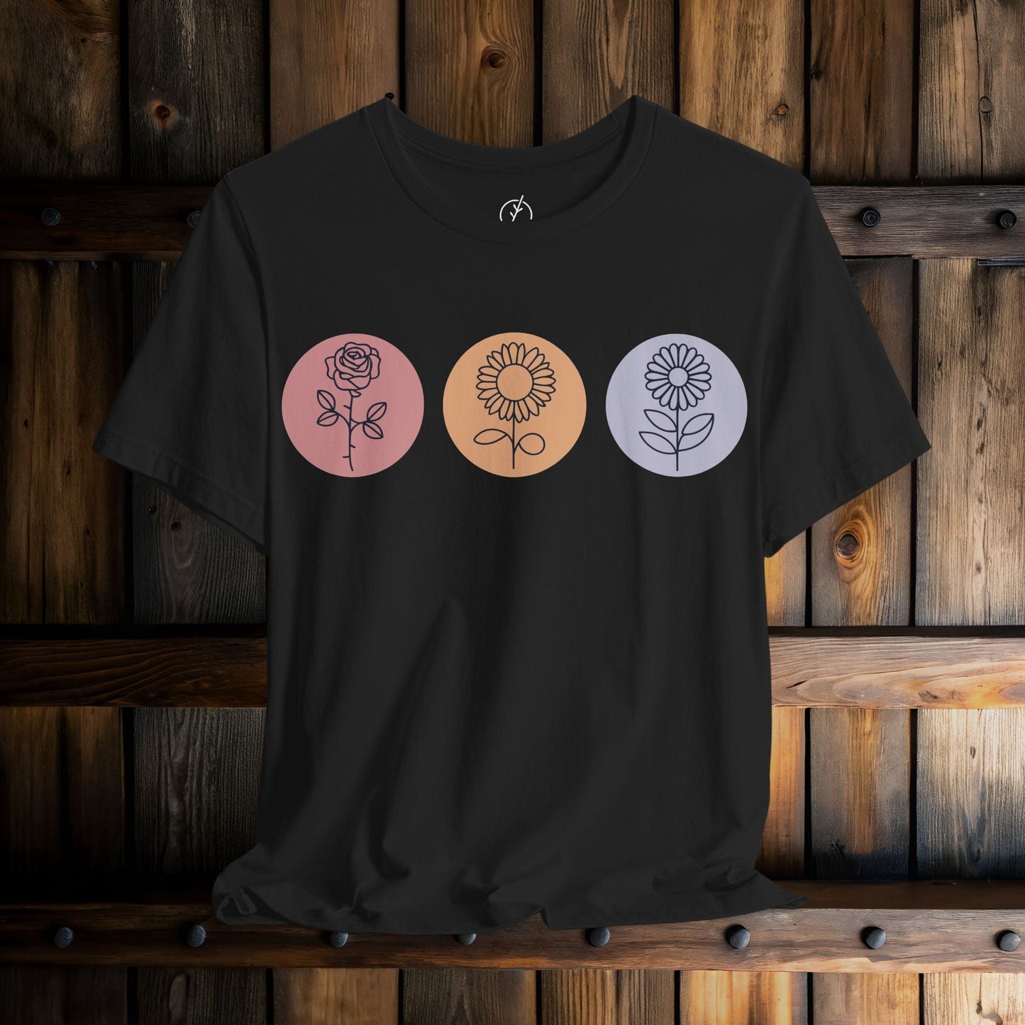 Floral Icon Trio T-Shirt