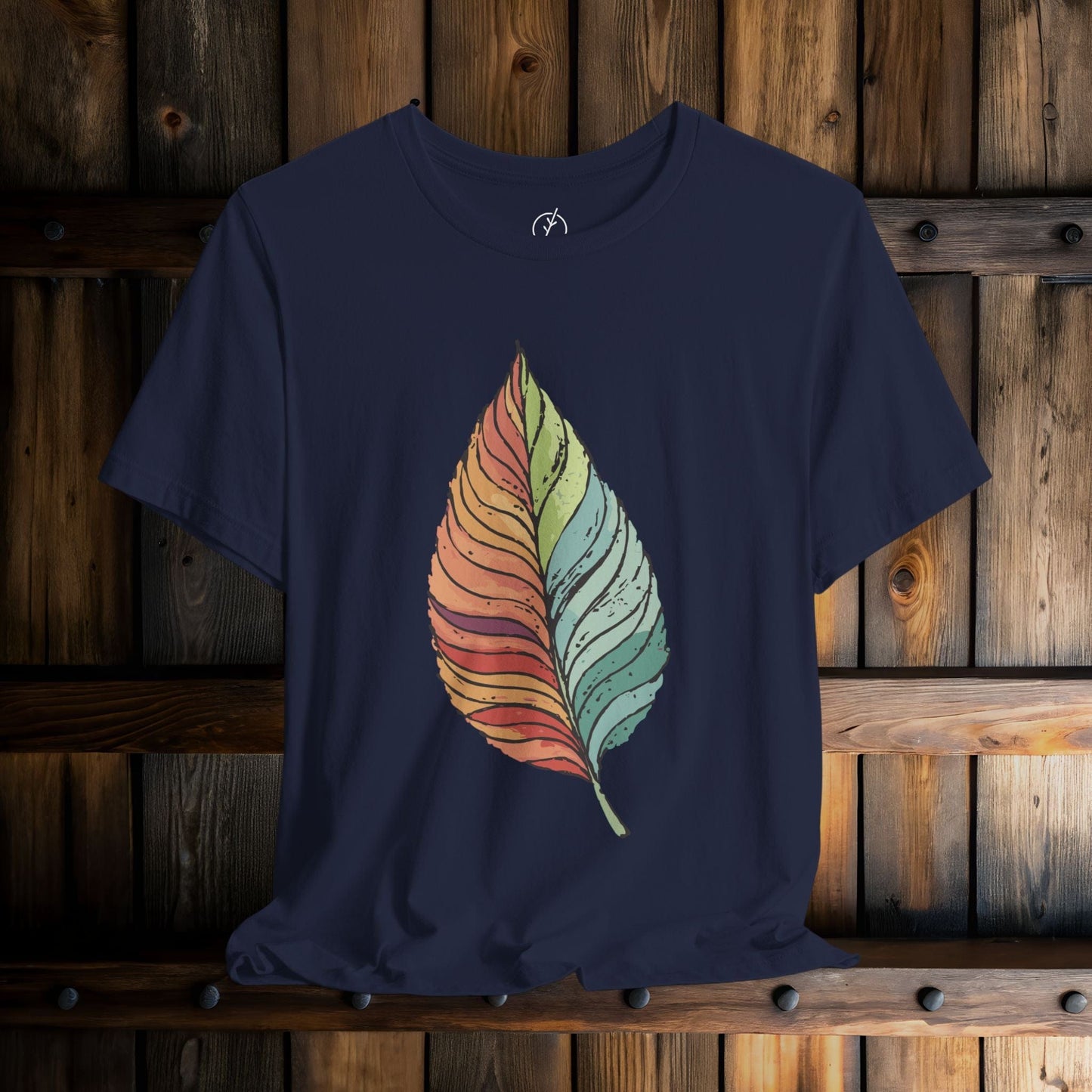 Colorwave Leaf T-Shirt