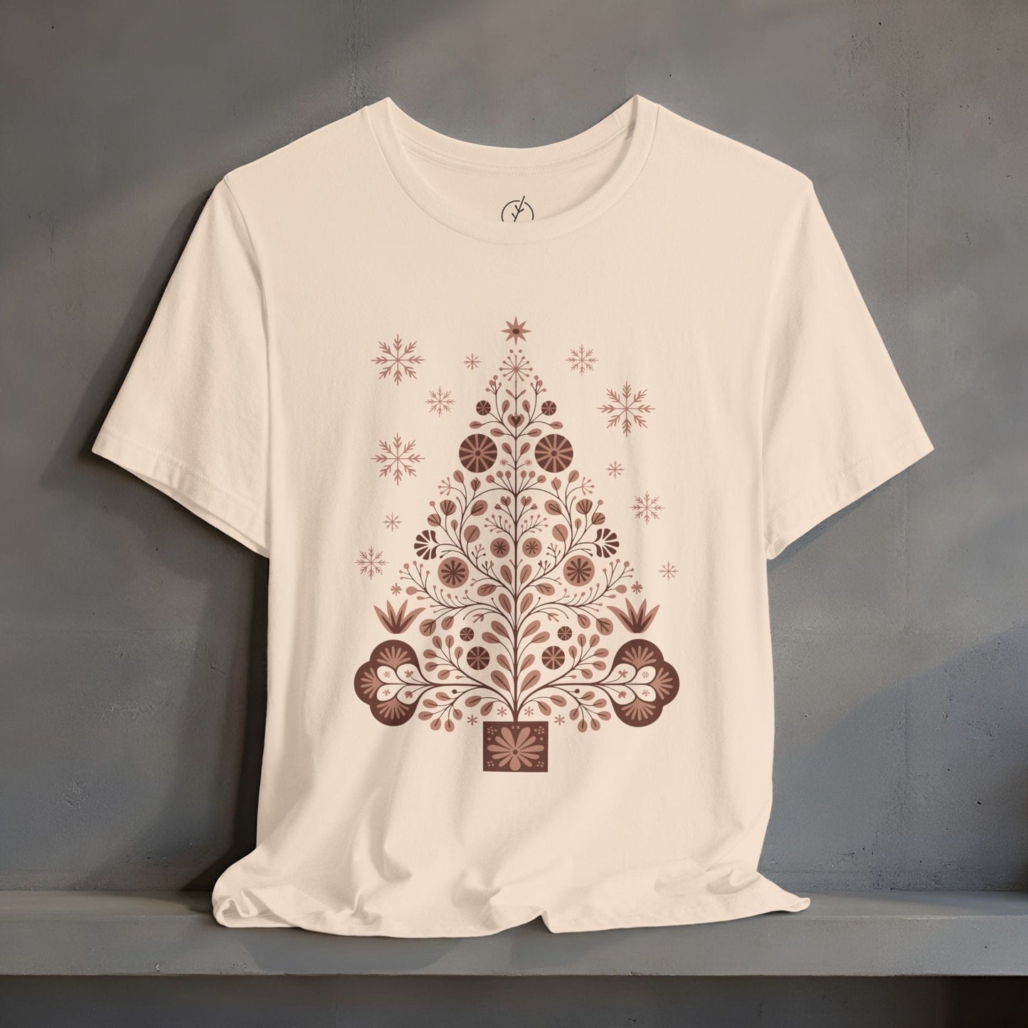 Scandi Folk Tree T-Shirt