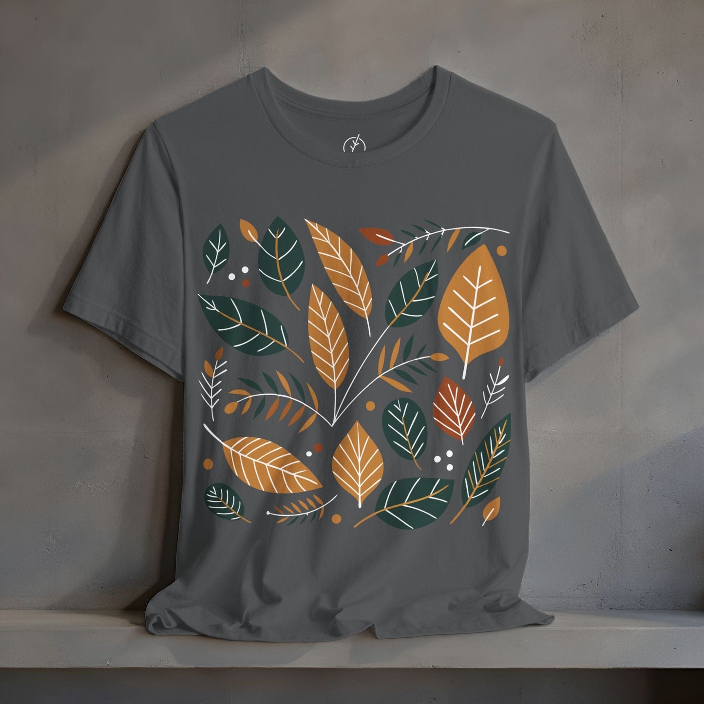 Autumn Leaf Pattern T-Shirt