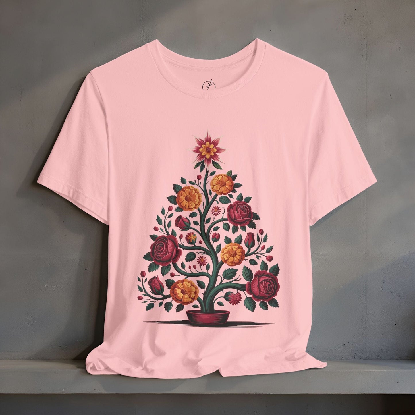 Marigold Rose Tree T-Shirt