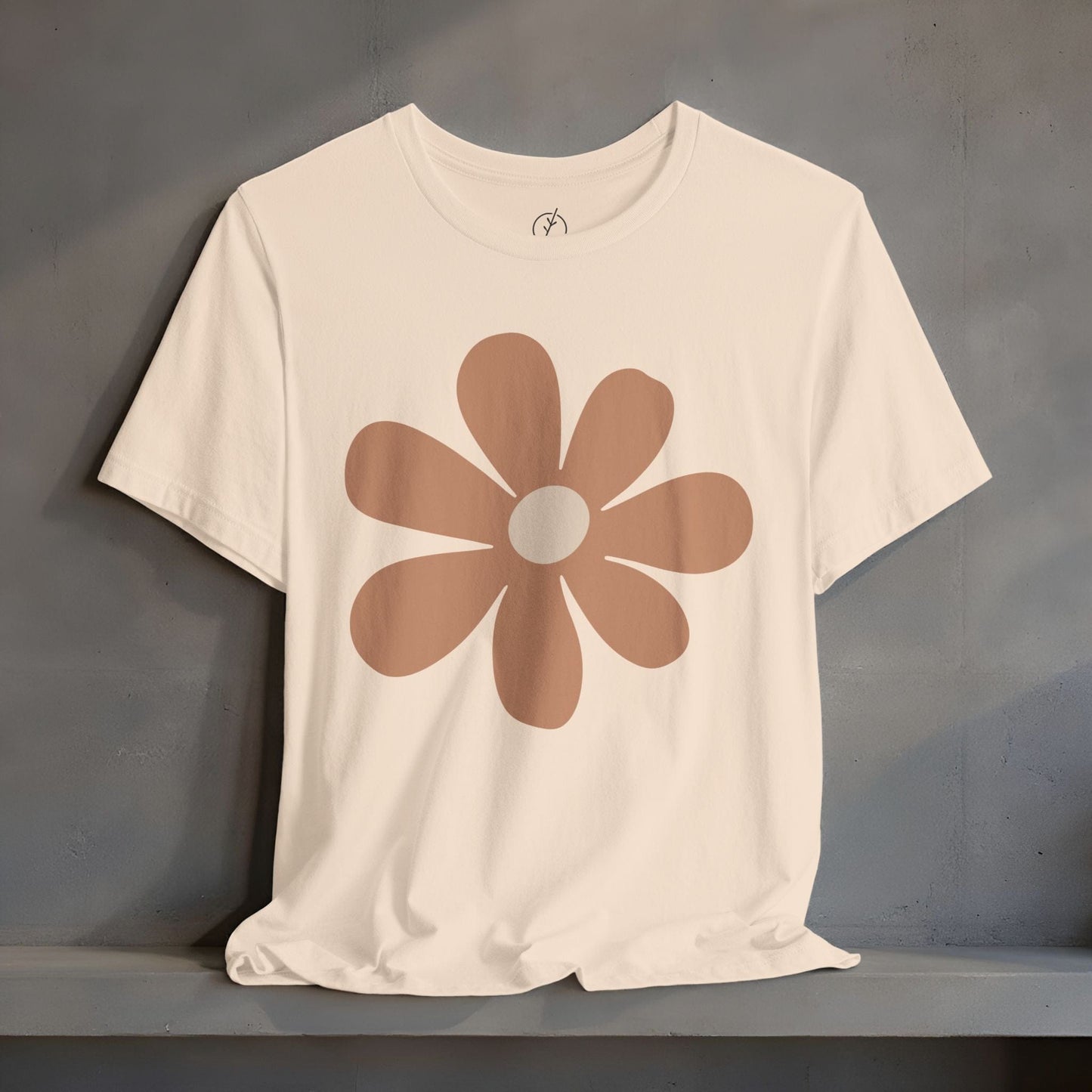 Retro Terracotta Daisy T-Shirt