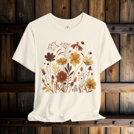 Autumn Meadow Blooms T-Shirt