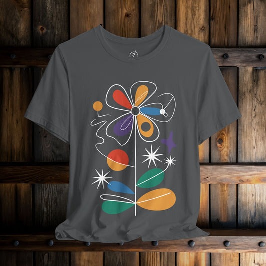 Retro Atomic Bloom T-Shirt