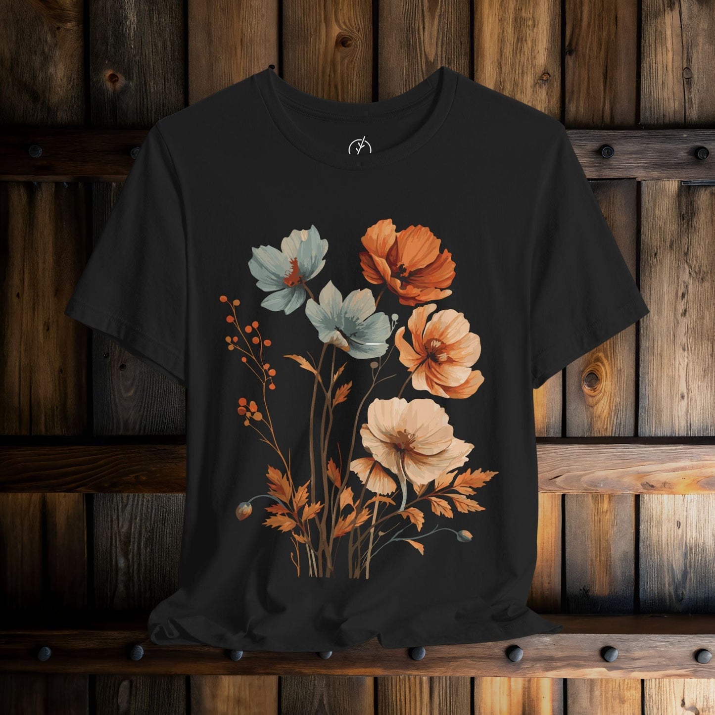 Terracotta Poppy Spray T-Shirt