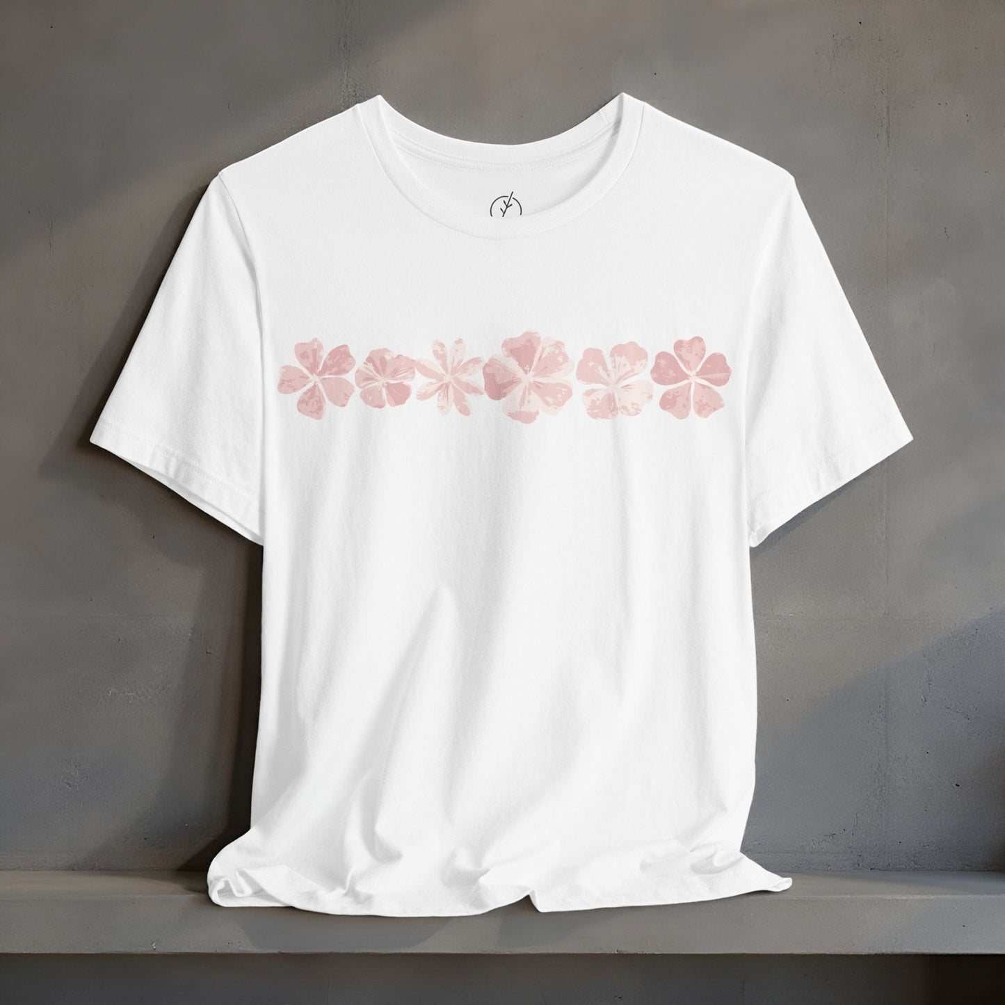 Blush Blossom Border T-Shirt