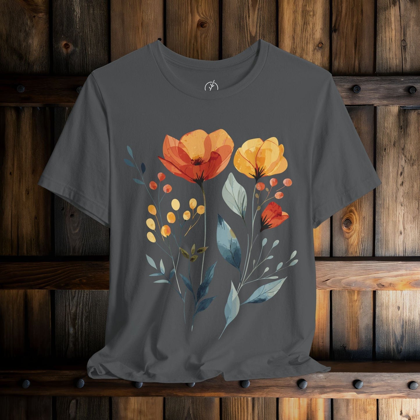 Saffron Bloom Sprigs T-Shirt