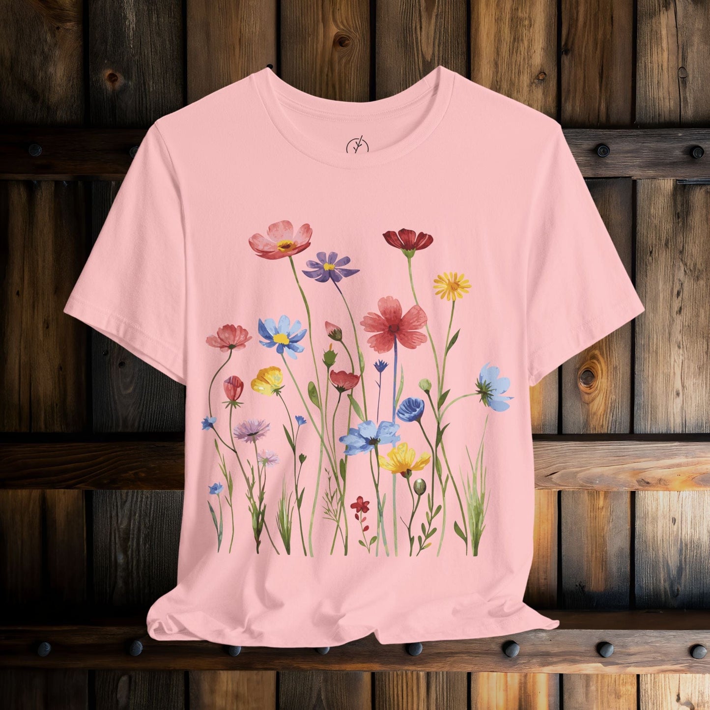 Rainbow Meadow Blooms T-Shirt