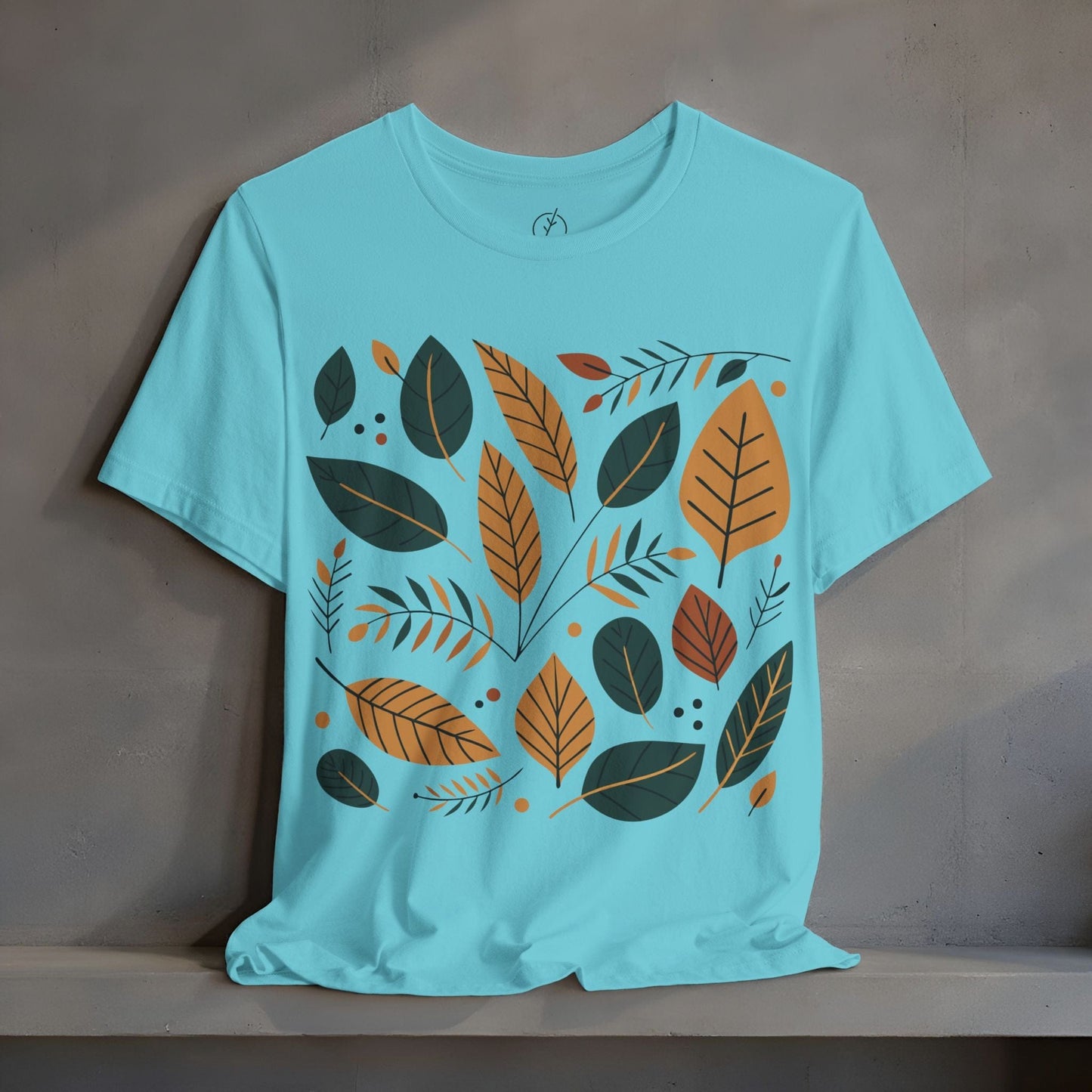 Autumn Leaf Pattern T-Shirt