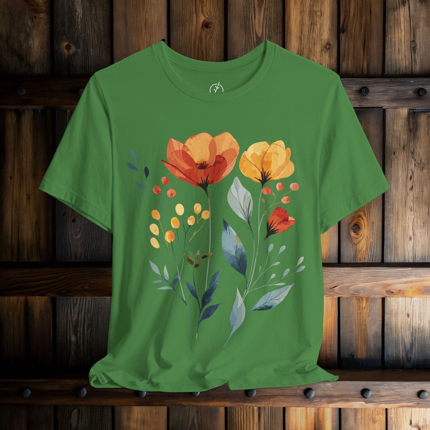 Saffron Bloom Sprigs T-Shirt