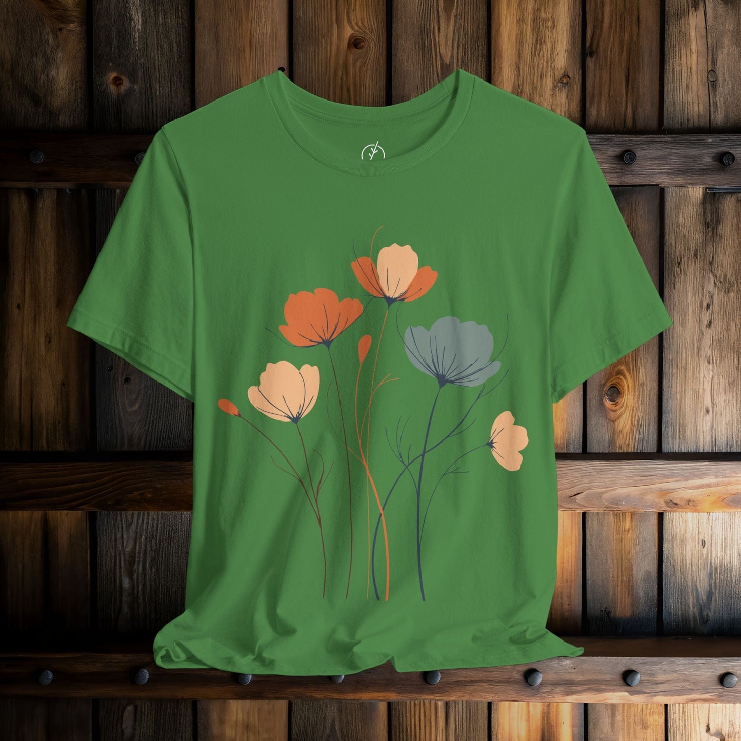 Airy Line Blossoms T-Shirt