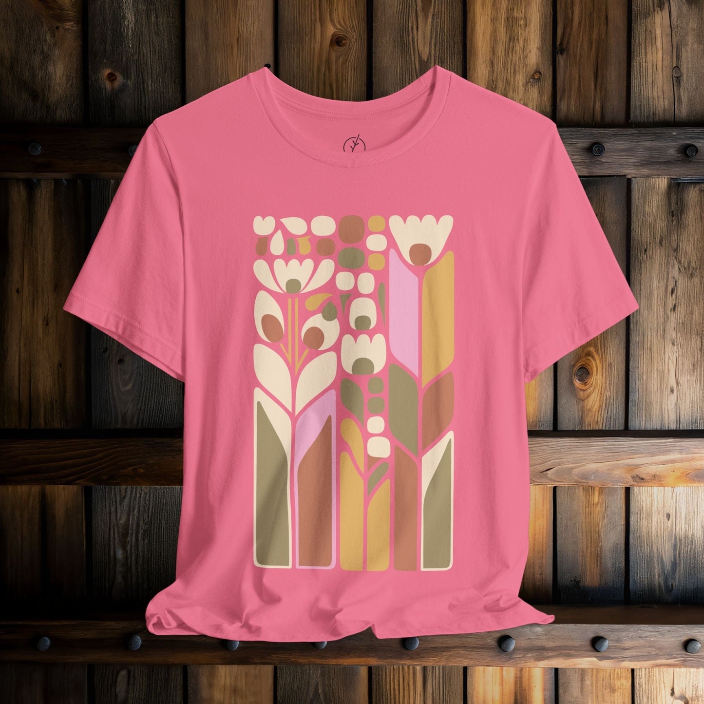 Pastel Mod Garden T-Shirt