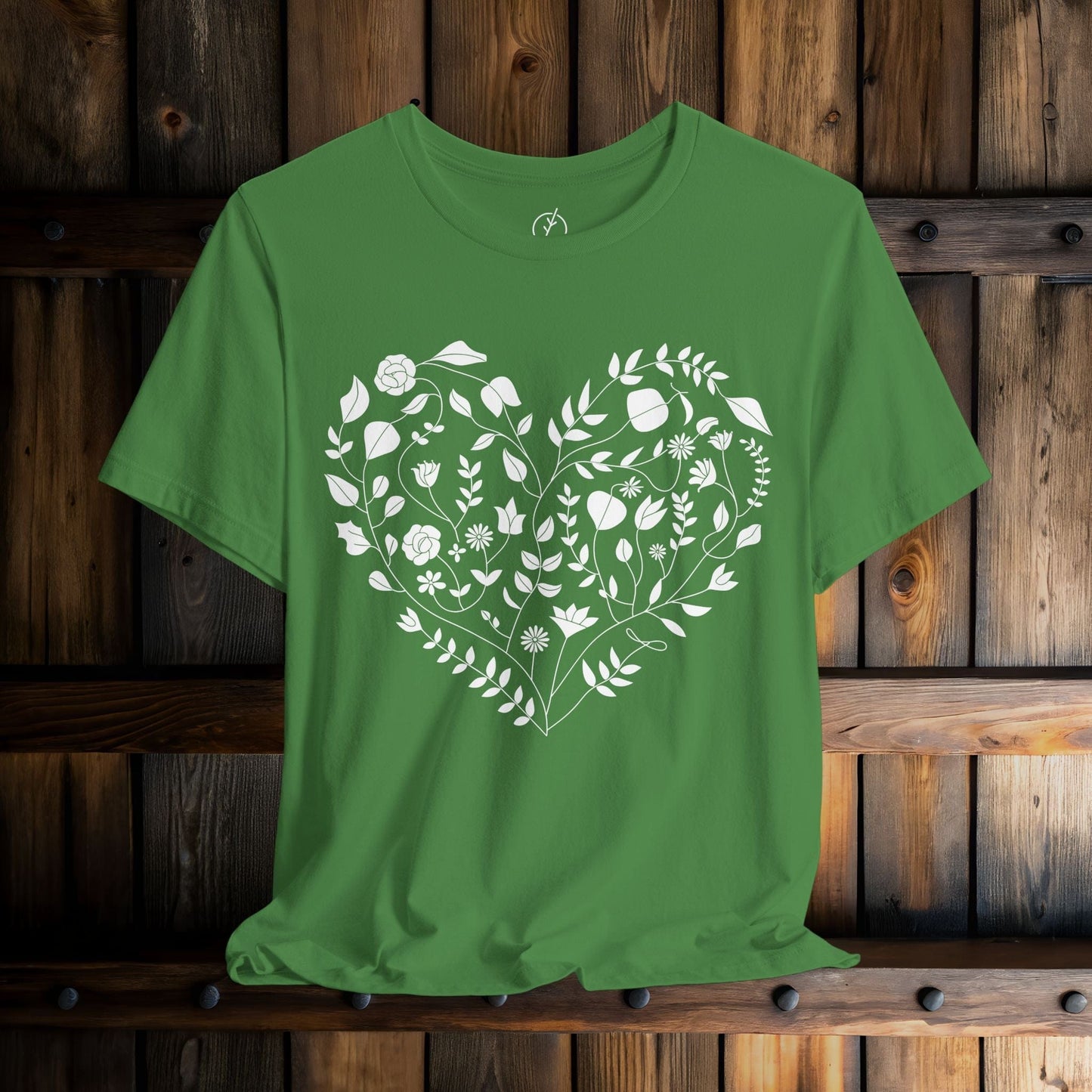 Inked Floral Heart T-Shirt