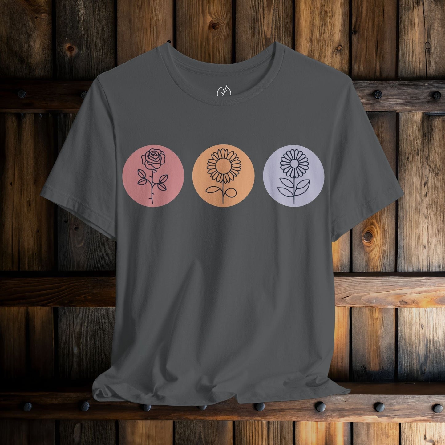 Floral Icon Trio T-Shirt