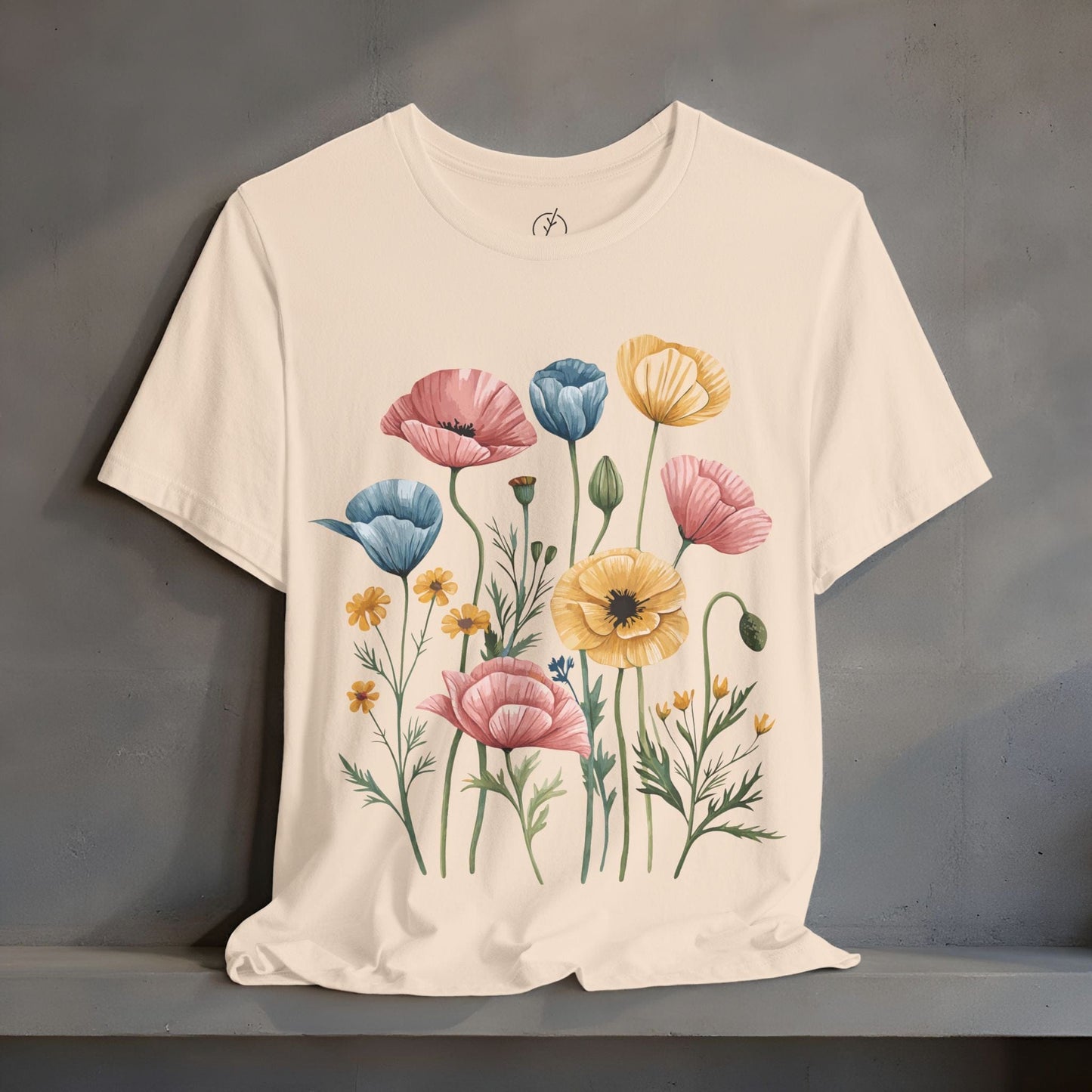 Sunny Poppy Garden T-Shirt