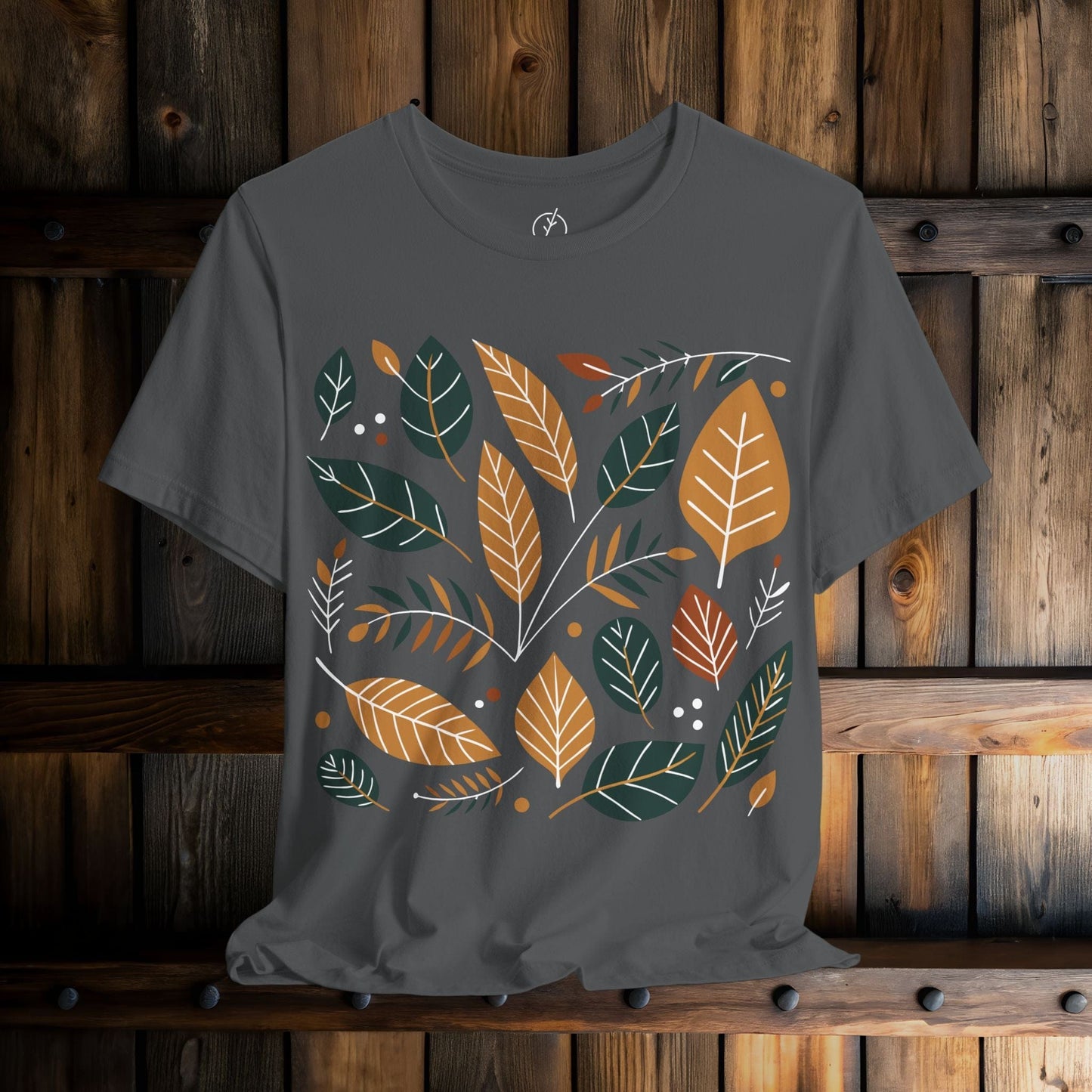 Autumn Leaf Pattern T-Shirt