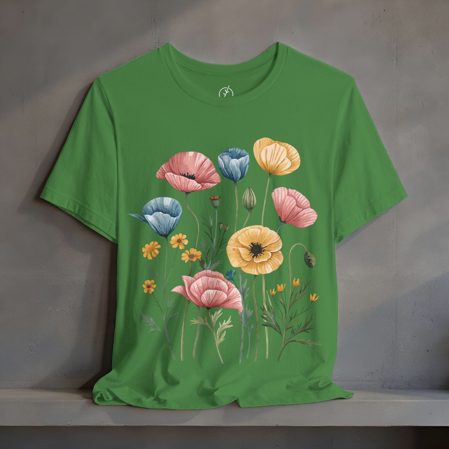 Sunny Poppy Garden T-Shirt