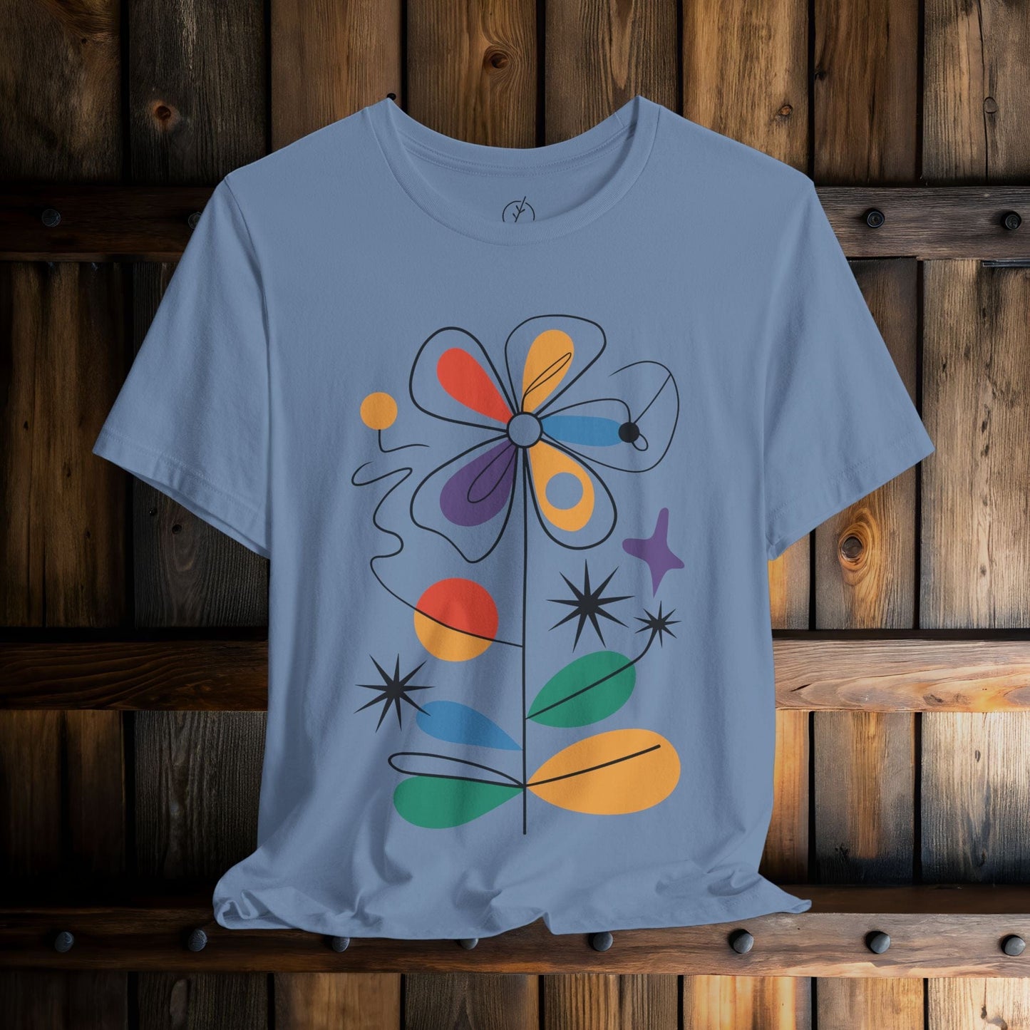 Retro Atomic Bloom T-Shirt