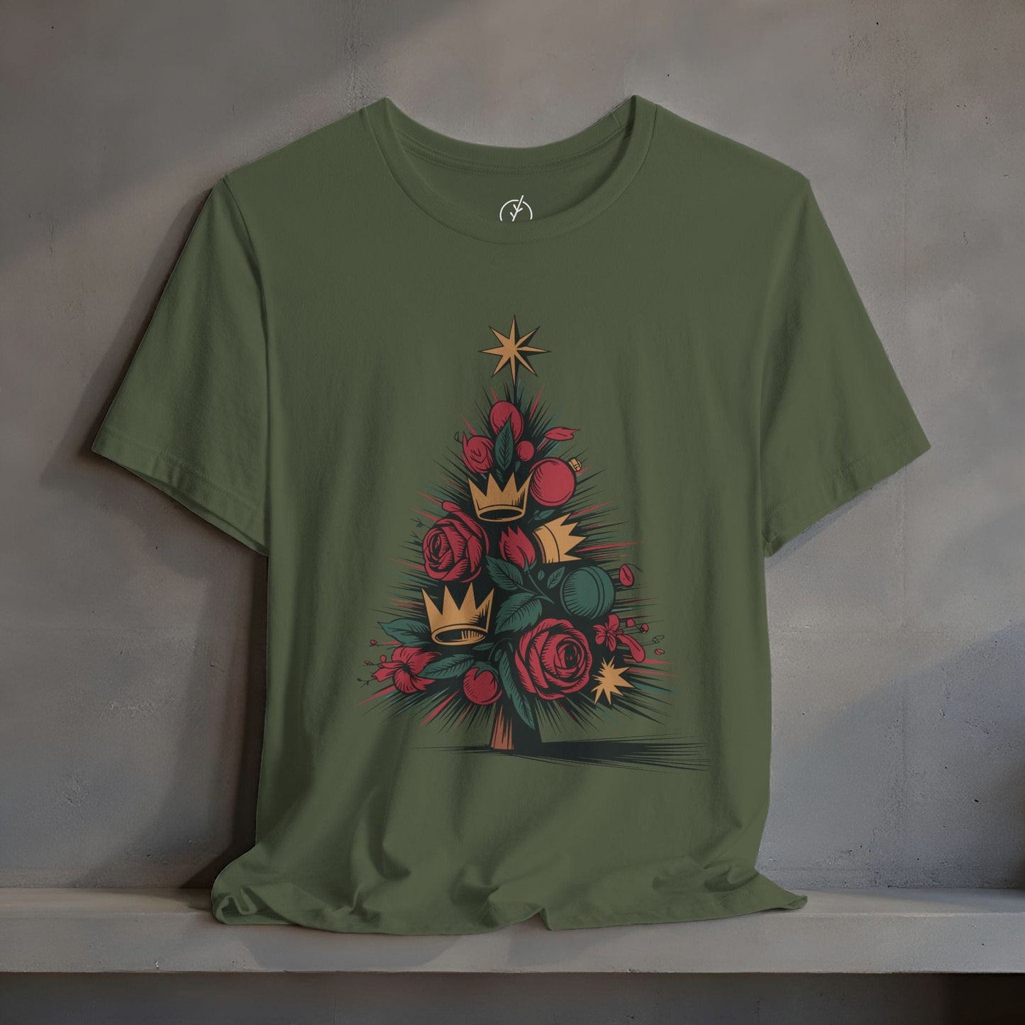 Crowned Roses Tree T-Shirt