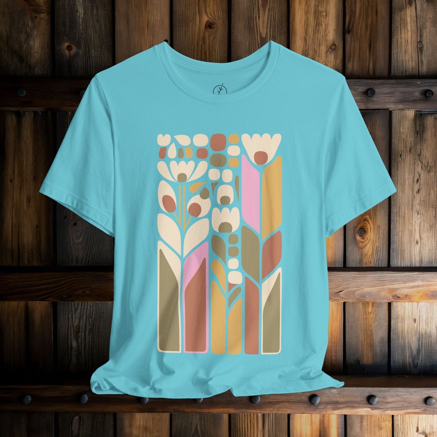 Pastel Mod Garden T-Shirt