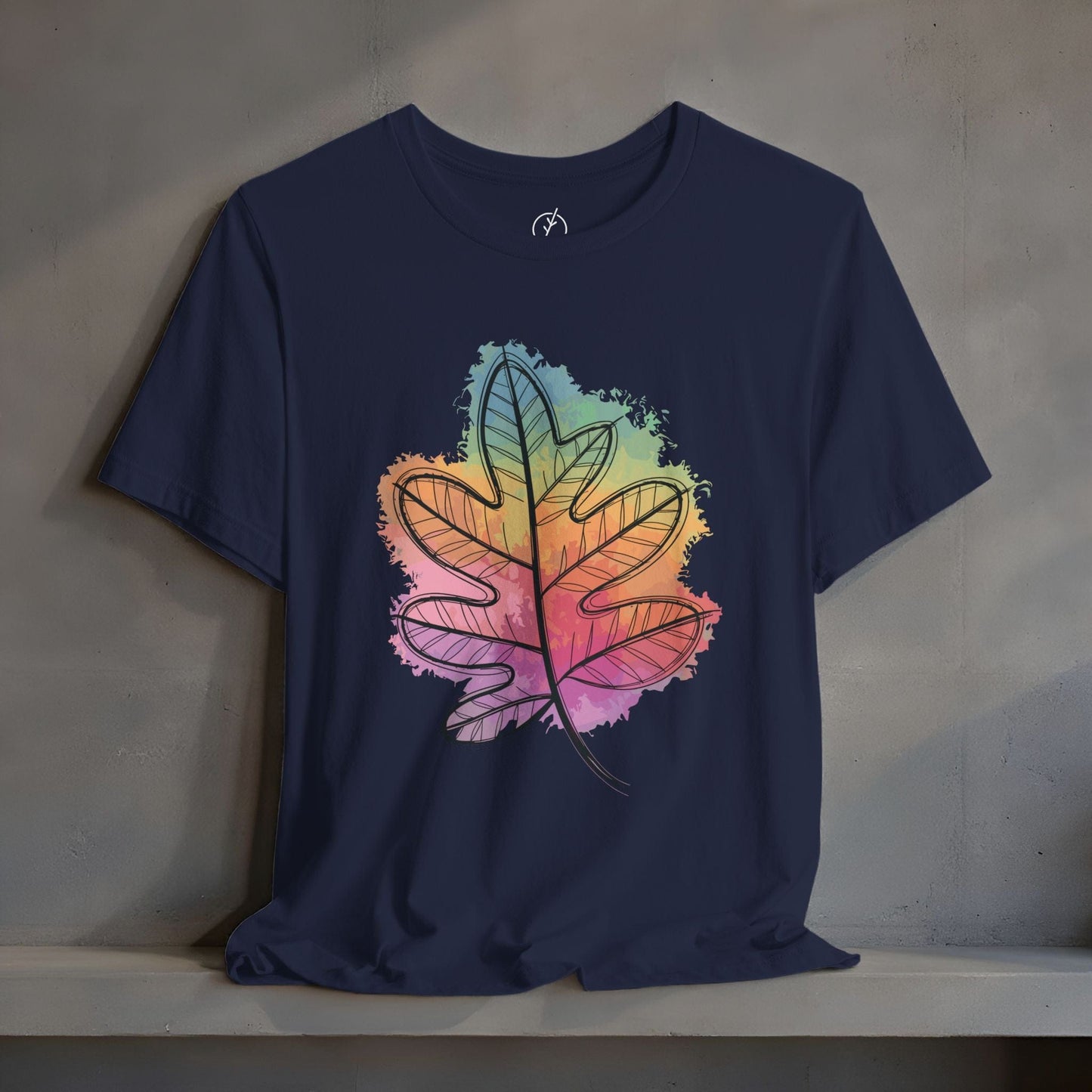 Rainbow Oak Leaf T-Shirt