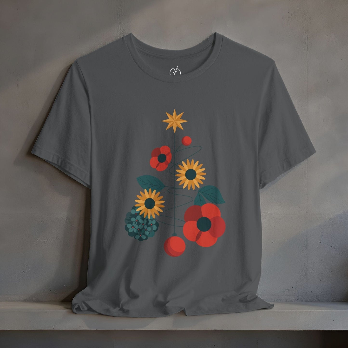 Floral Stem Tree T-Shirt