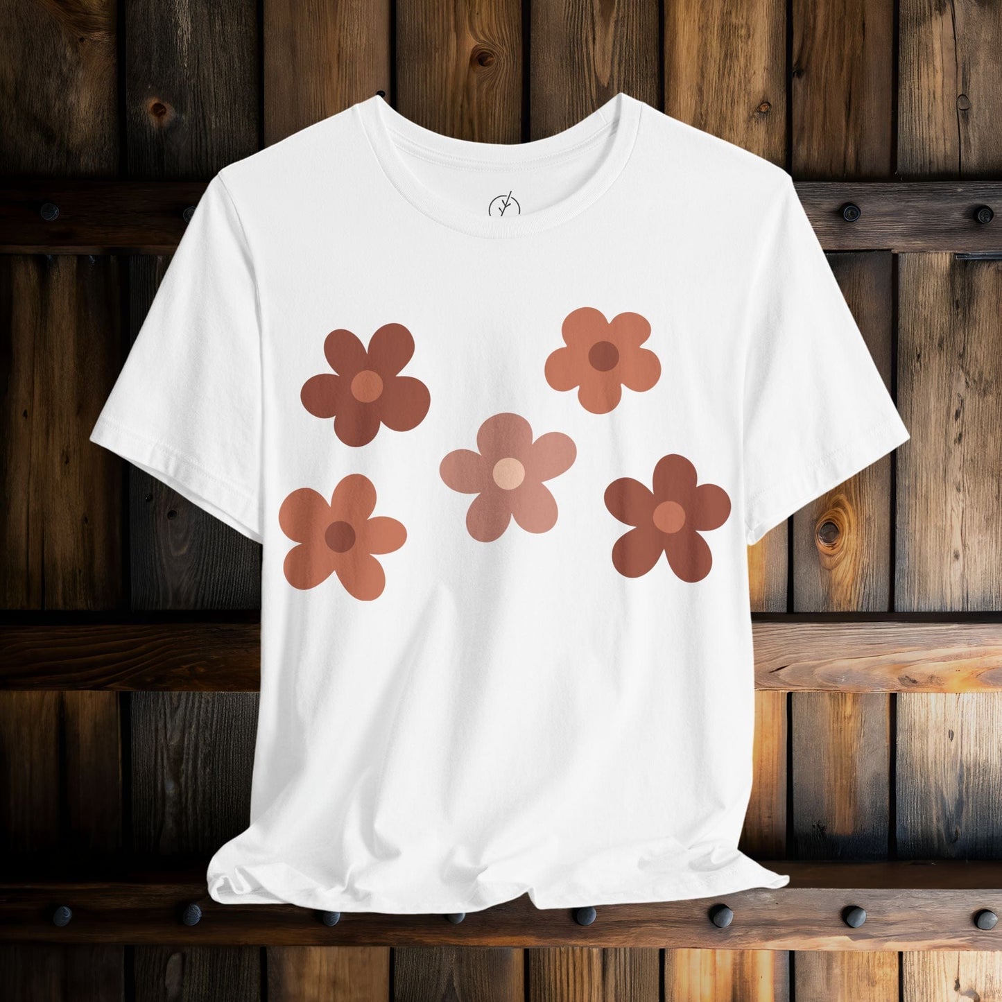 Terracotta Daisy Dots T-Shirt